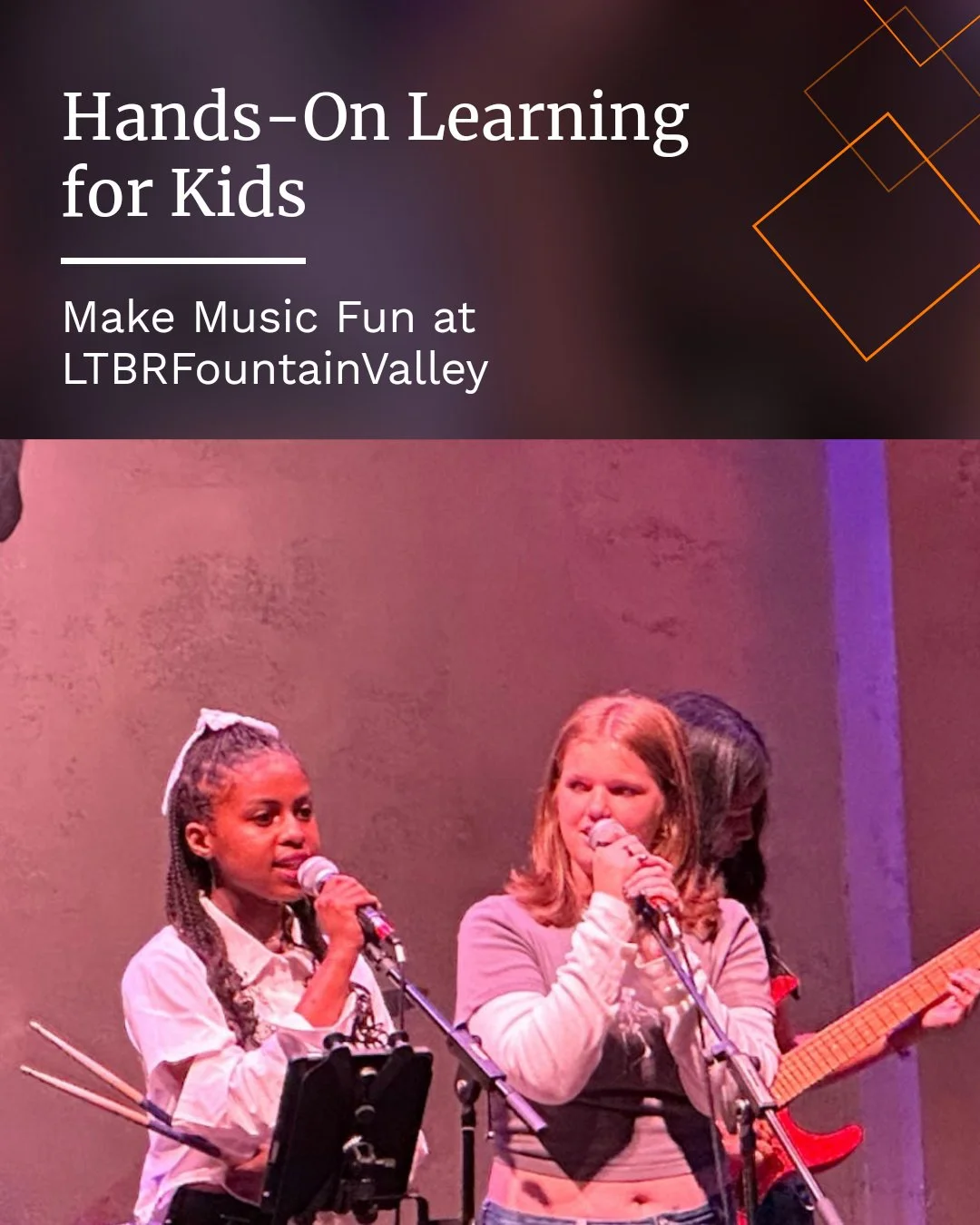 At Let There Be Rock School - Fountain Valley, we make music fun! Your child will build confidence and creativity through engaging lessons in our positive environment. Join our musical community where skills and memories last a lifetime. Visit www.lt