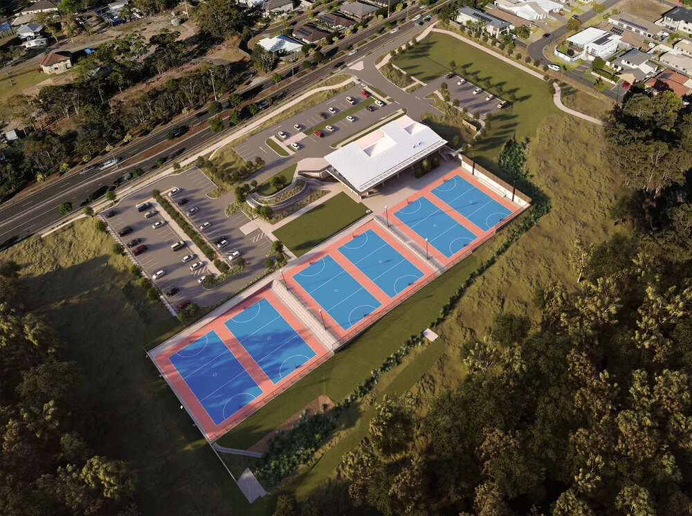 ARTISTS IMPRESSION OF THE COMPLETED FACILITY AT 880 MANLY ROAD, WAKERLEY.