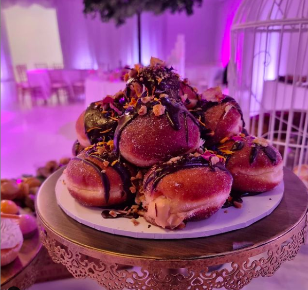 Our delicious Donut Stack Drizzle.