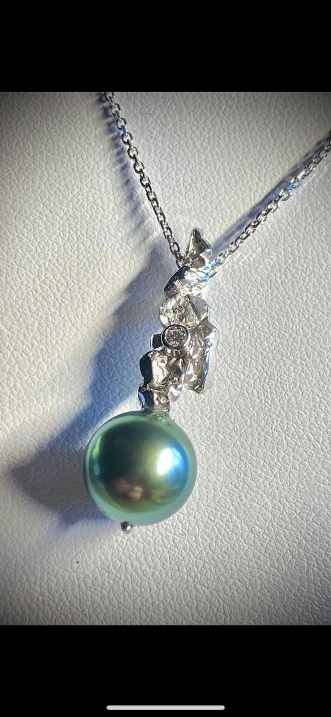 Pendentif Perle de Polynesie