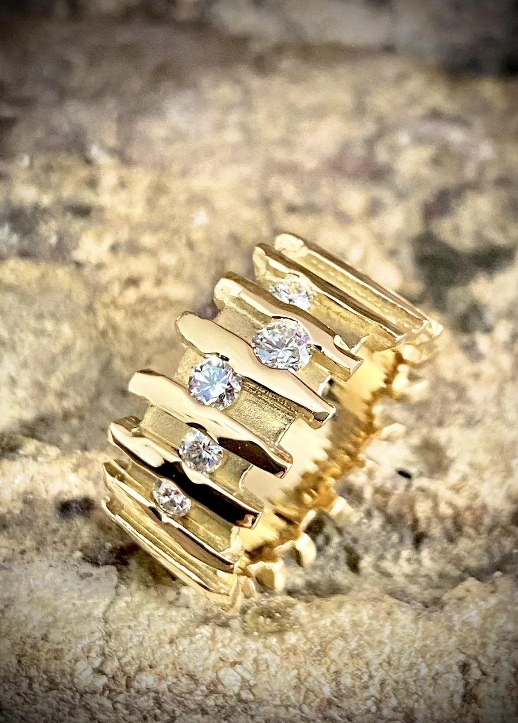 La bague « écorce »