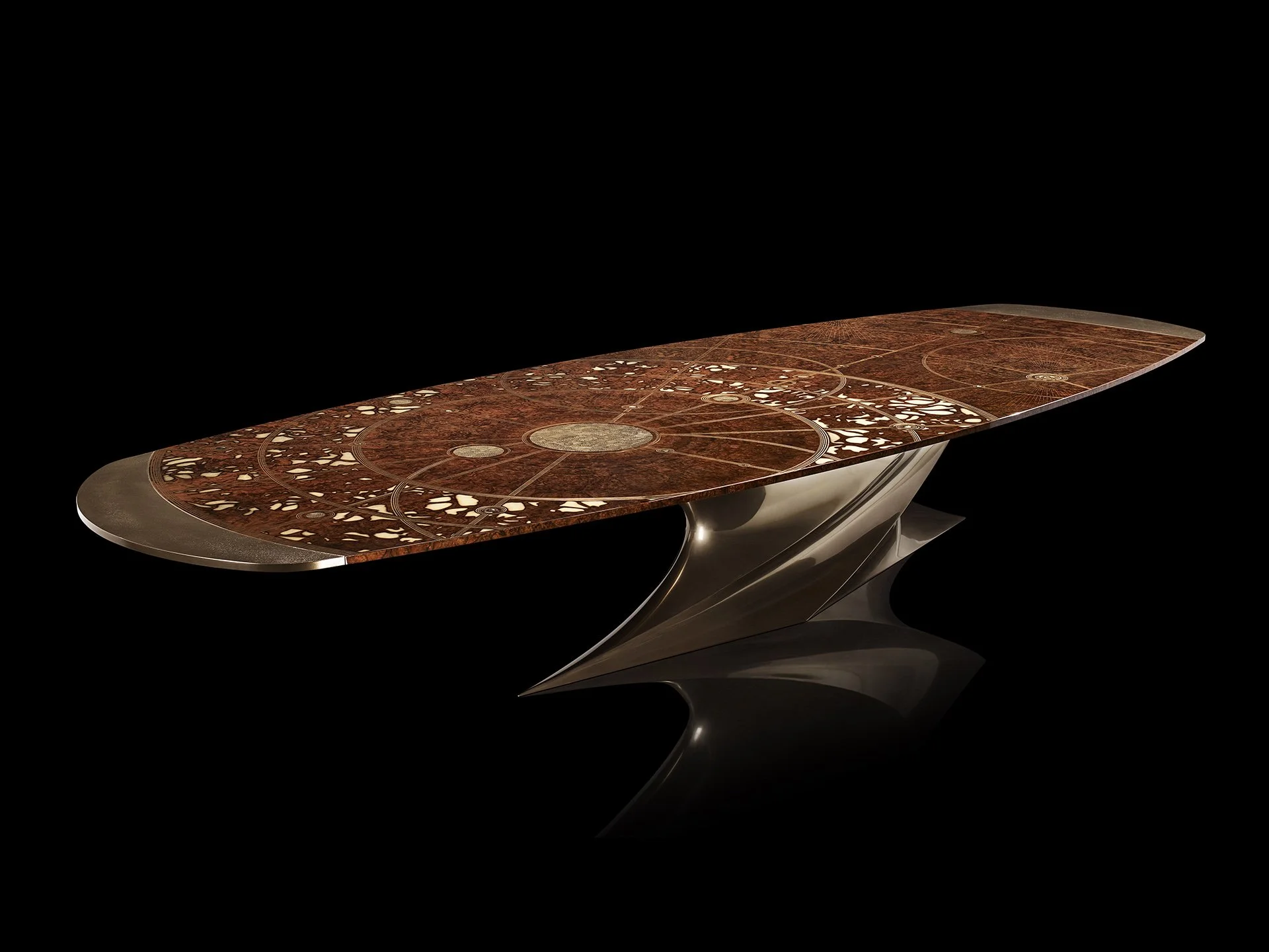 Cosmic Dining Table — Silverlining