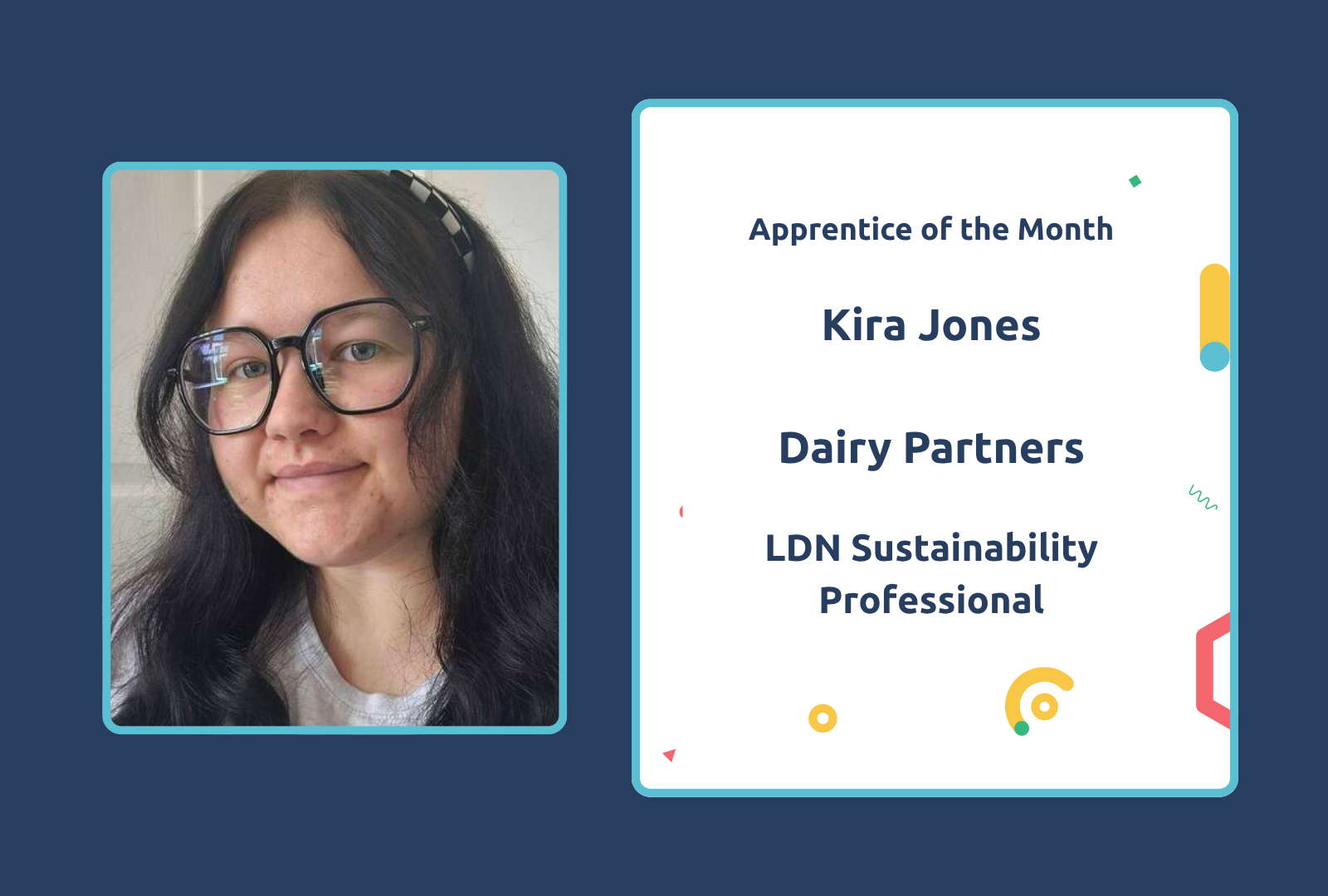 September Apprentice of the Month