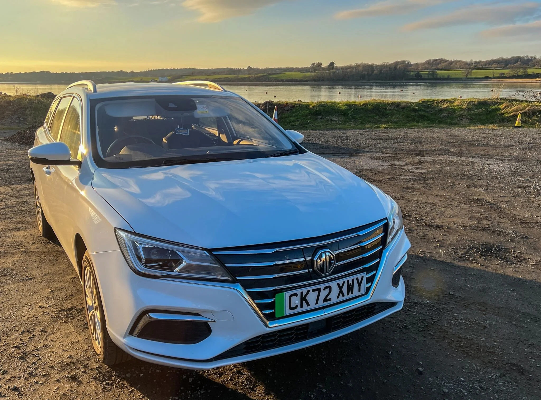 Company life with our MG5 electric car