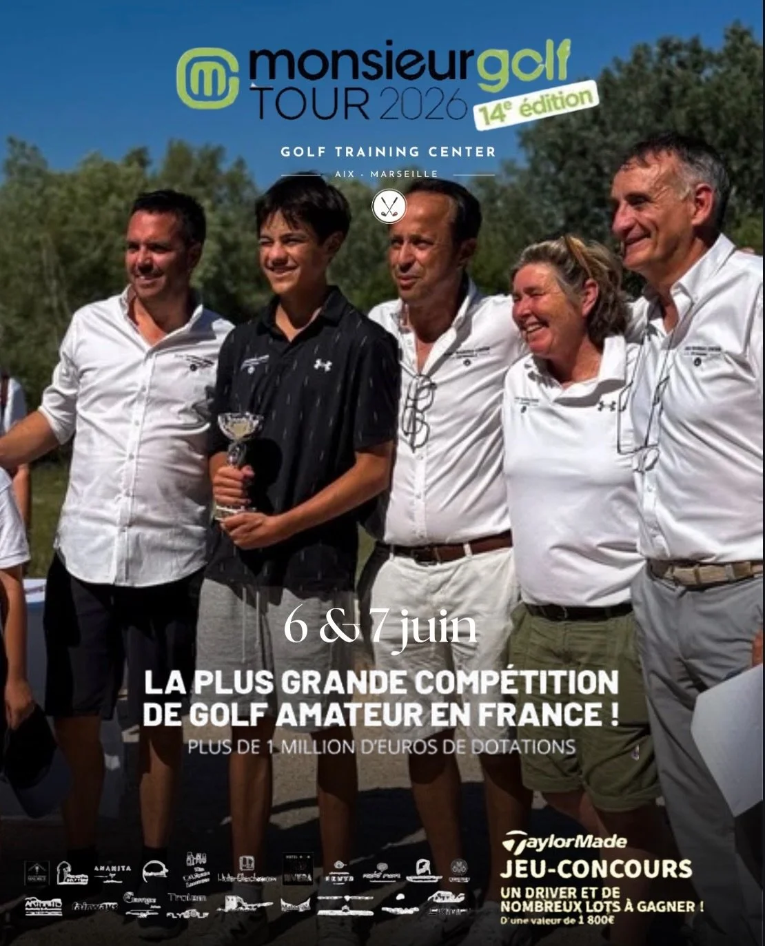 Comp&eacute;tition Monsieur Golf &ndash; 6 &amp; 7 juin ⛳
Le Golf Training Center vous donne rendez-vous pour un week-end de comp&eacute;tition plac&eacute; sous le signe du jeu, du partage et de la convivialit&eacute; !
📅 Programme :
Samedi 6 juin 