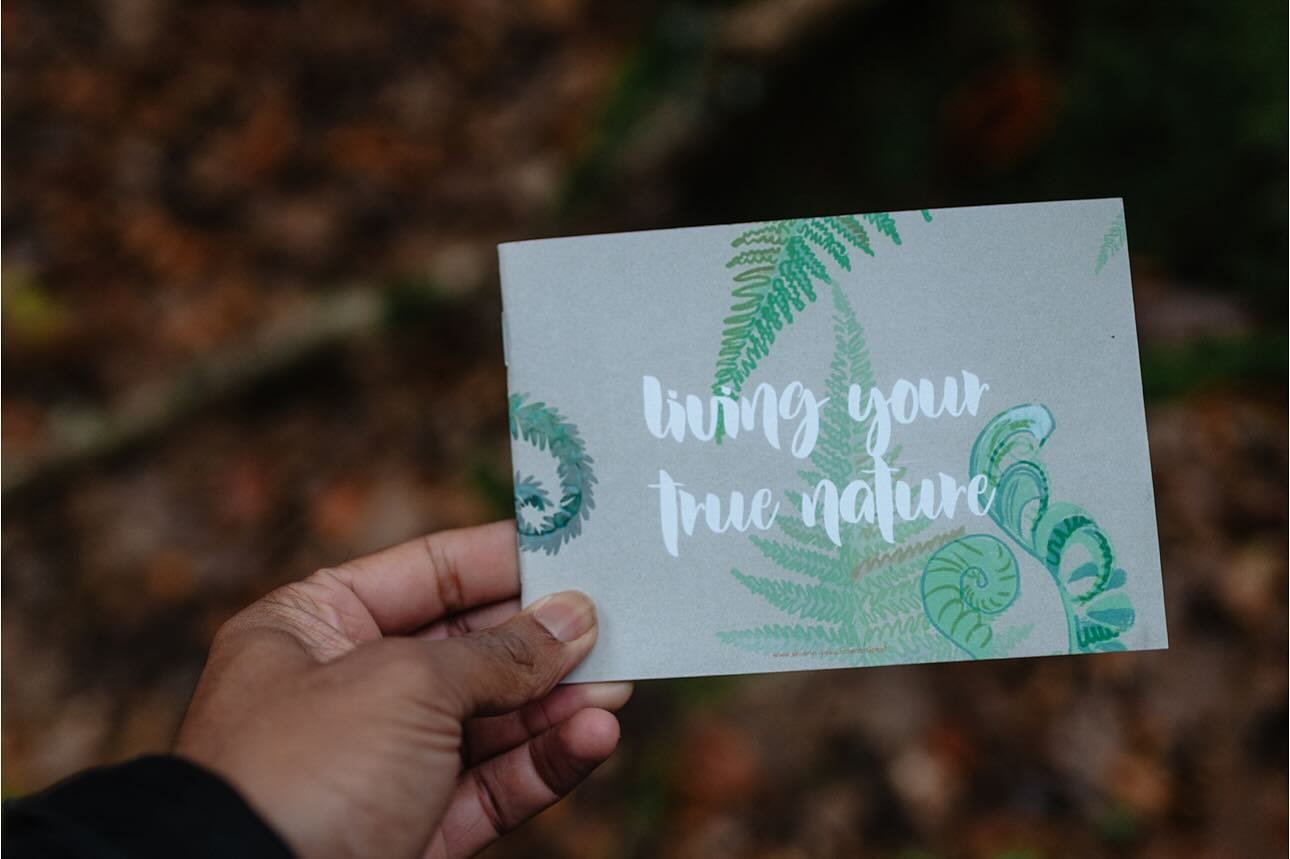 LIVING YOUR TRUE NATURE 🌝 

4 years ago,  I took this Expression as part of the logo (without really knowing) as I thought it would fit - forest bathing and Nature Coaching quite good -! 

What does this mean for you? Living your true nature?

Photo