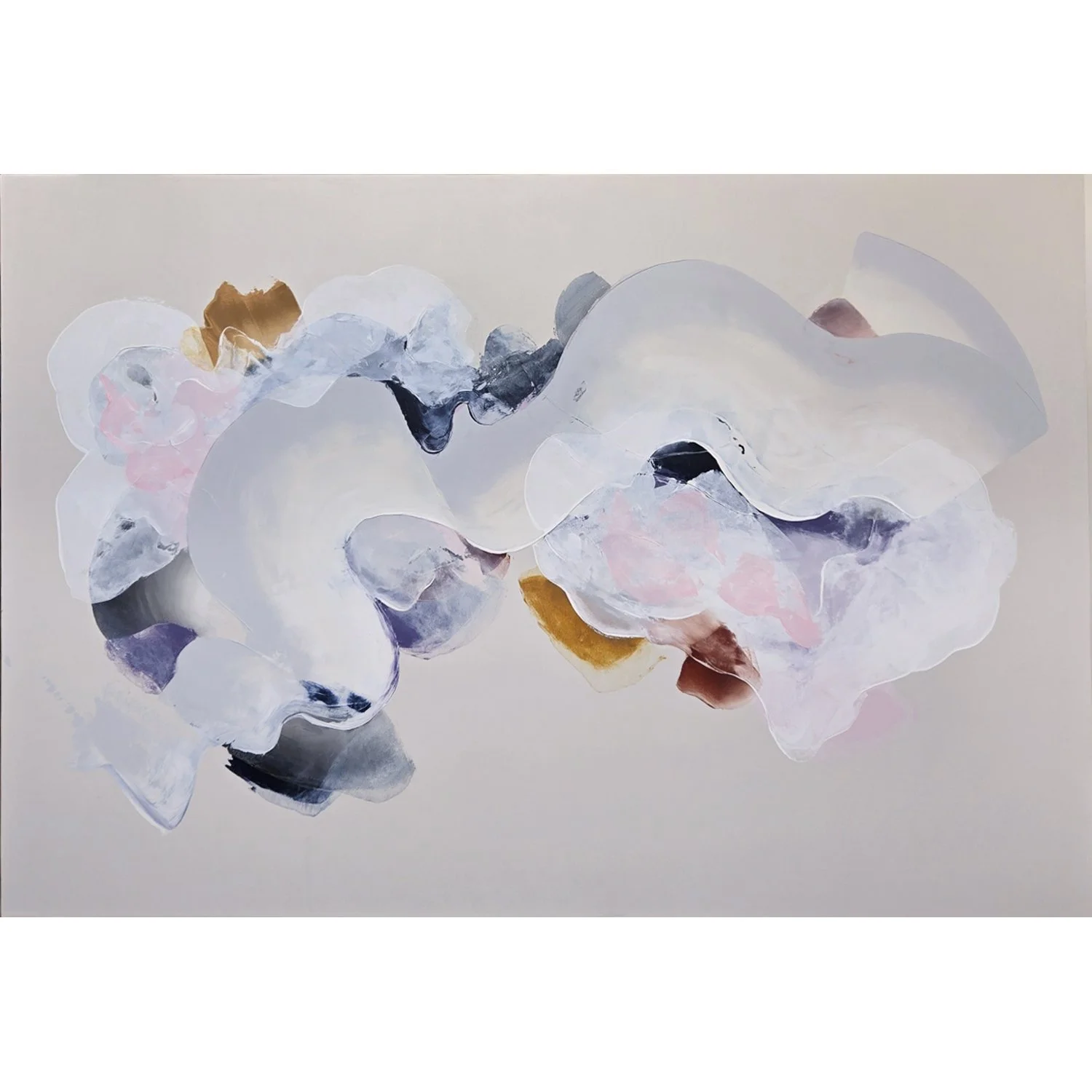 Rachel Albano "Like a Dream Come True" acrylic on canvas, 48" x 72"