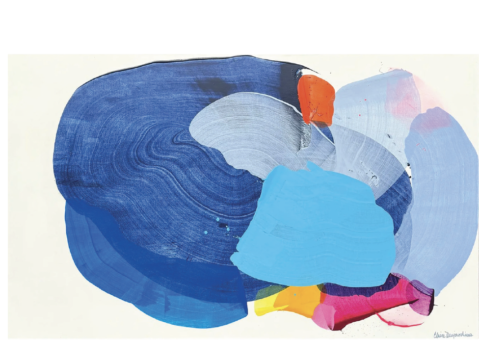 518-131 | Claire Desjardins, California 18, acrylic on canvas, 48"x96” $9370.