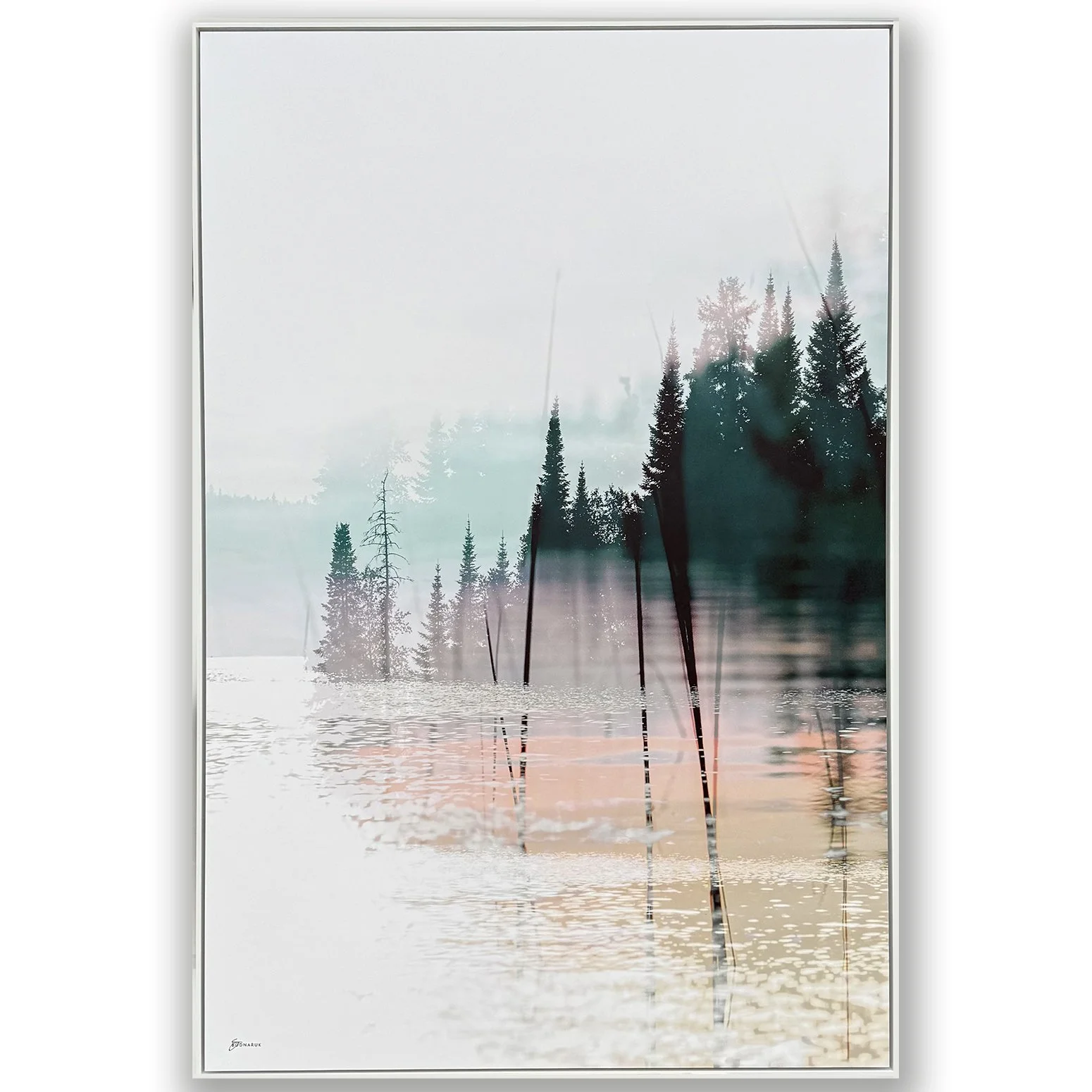 Stacey Bodnaruk "Harmony Within" limited edition photography on archival matte aluminum, 60" x 40"