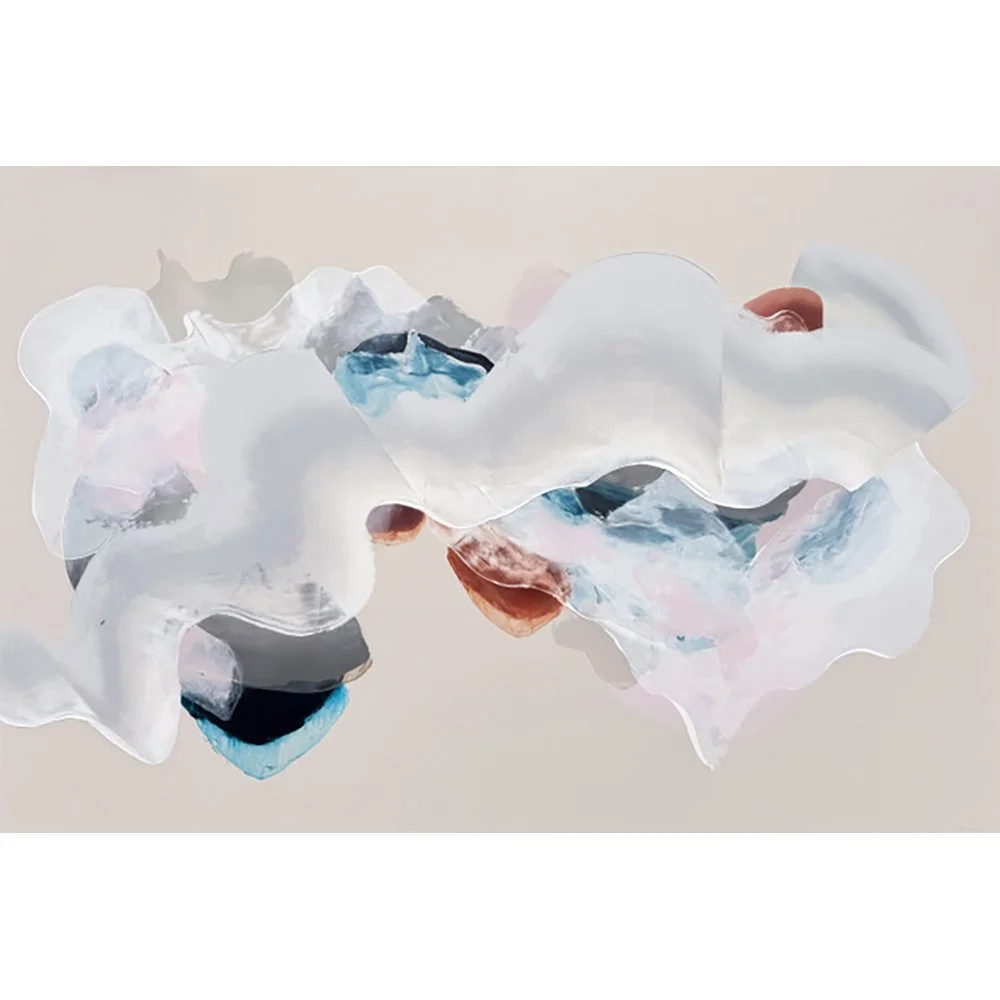 Rachel Albano "We Belong Together" acrylic on canvas,  48" x 72"
