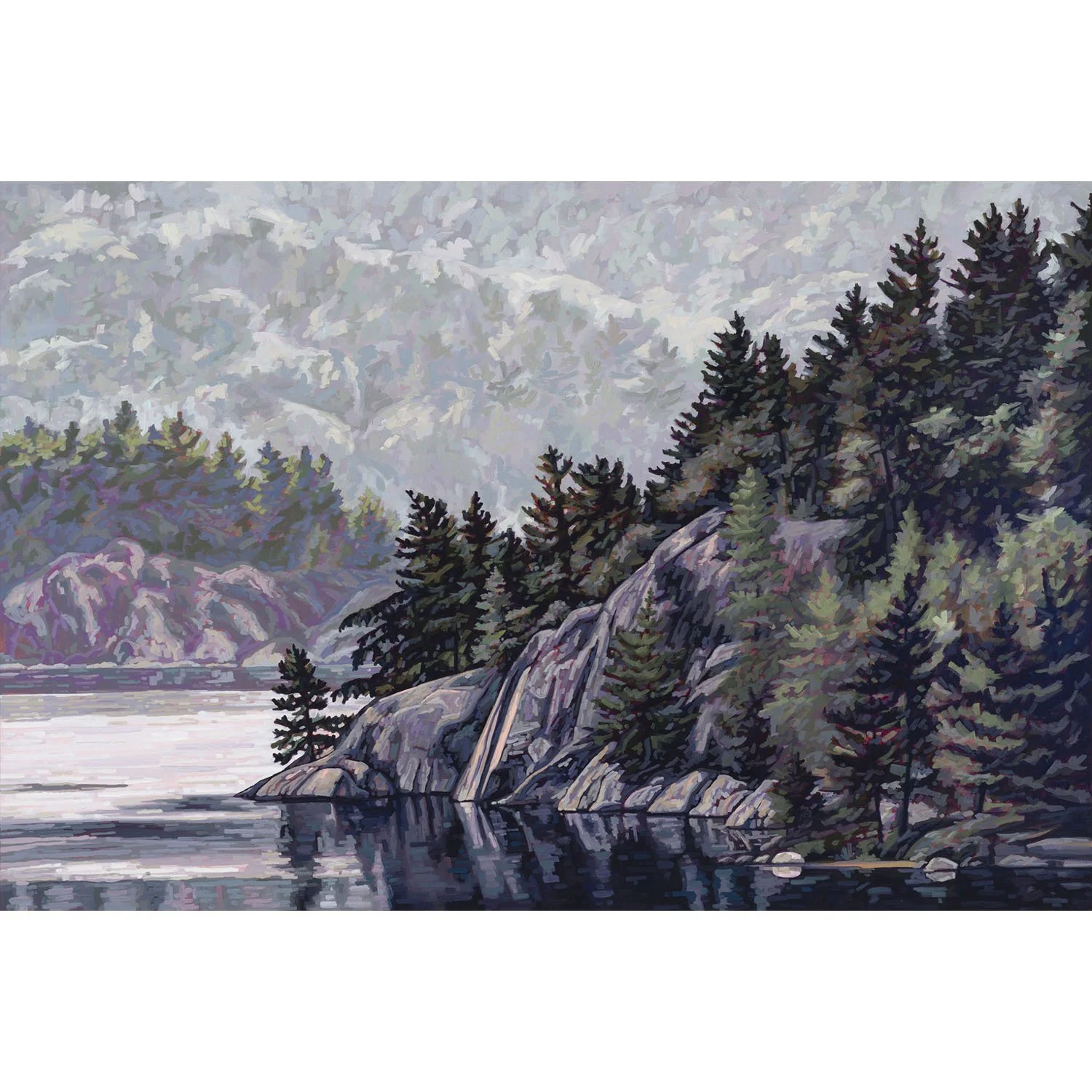 Kerry Walford "A View from Killarney" oil on canvas, 48" x 72"