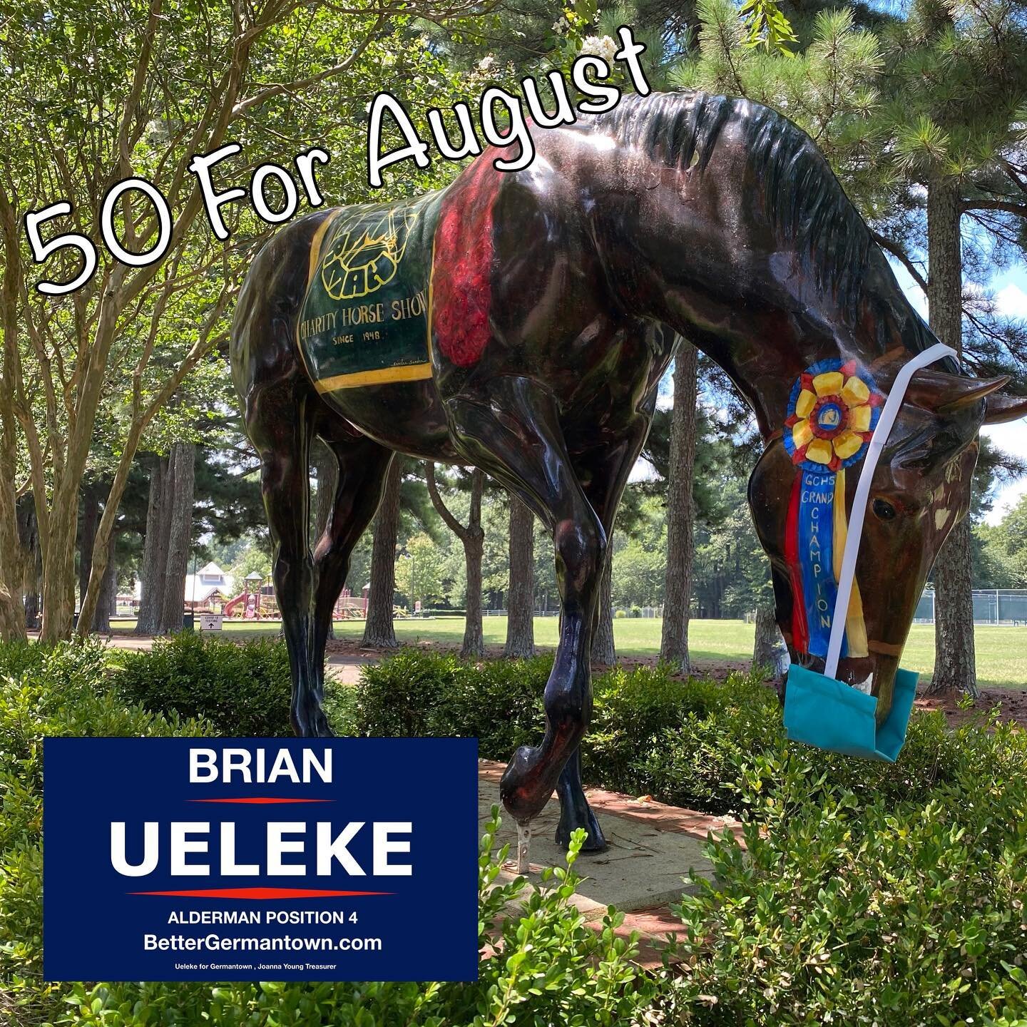 Can you help us reach our goal of 50 new donors in August? You can support Brian Ueleke for Alderman by donating online at BetterGermantown.com