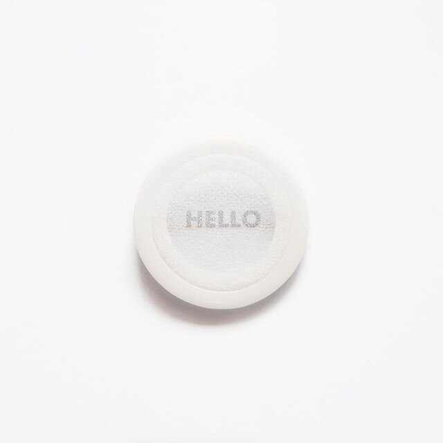 Social distancing pin &bull; This piece tries to reflect the pandemic effect on social relations. Characterised by a sterilised environment, social contact is marked by a minimum safe distance as well as a protective mask that hides our facial expres