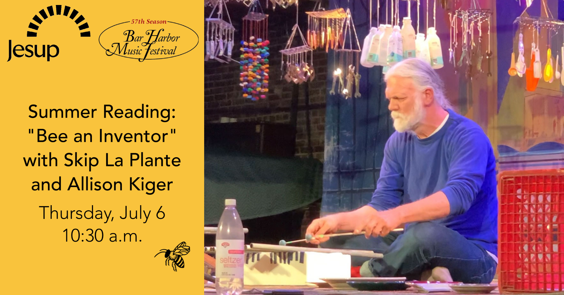 Summer Reading "Bee an Inventor" with Skip La Plante and Allison Kiger