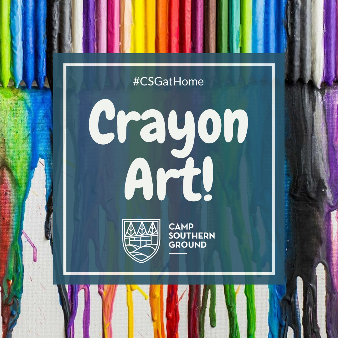 Activities with Amber - Melted Crayon Art