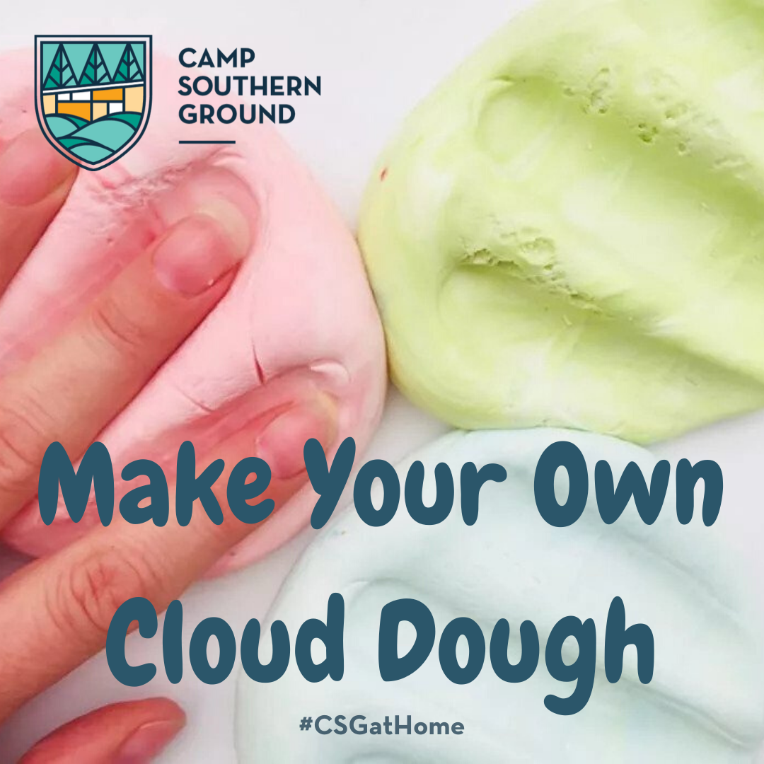 Activities with Amber - Cloud Dough