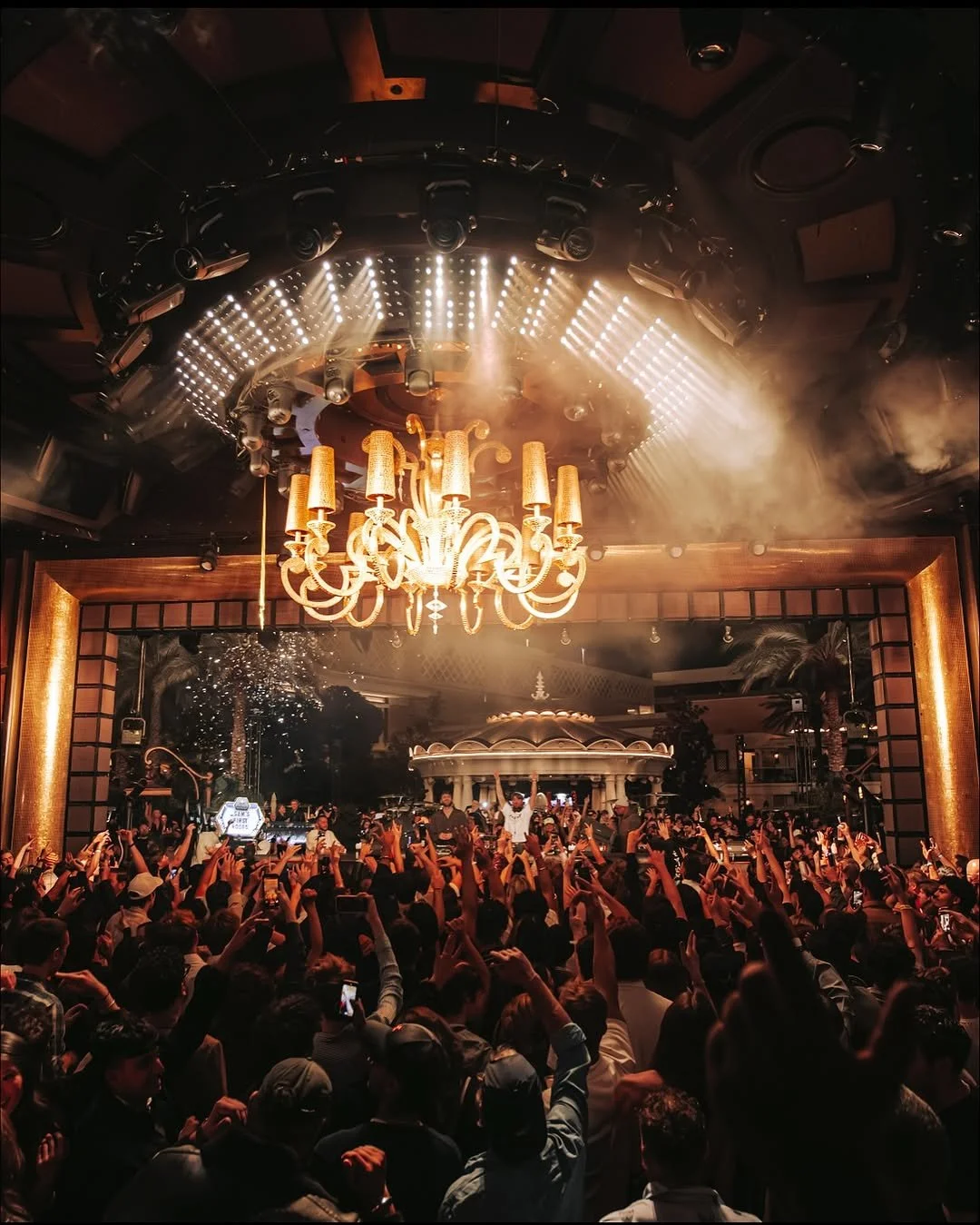 Inside club XS Las vegas Wynn Race Weekend 2025