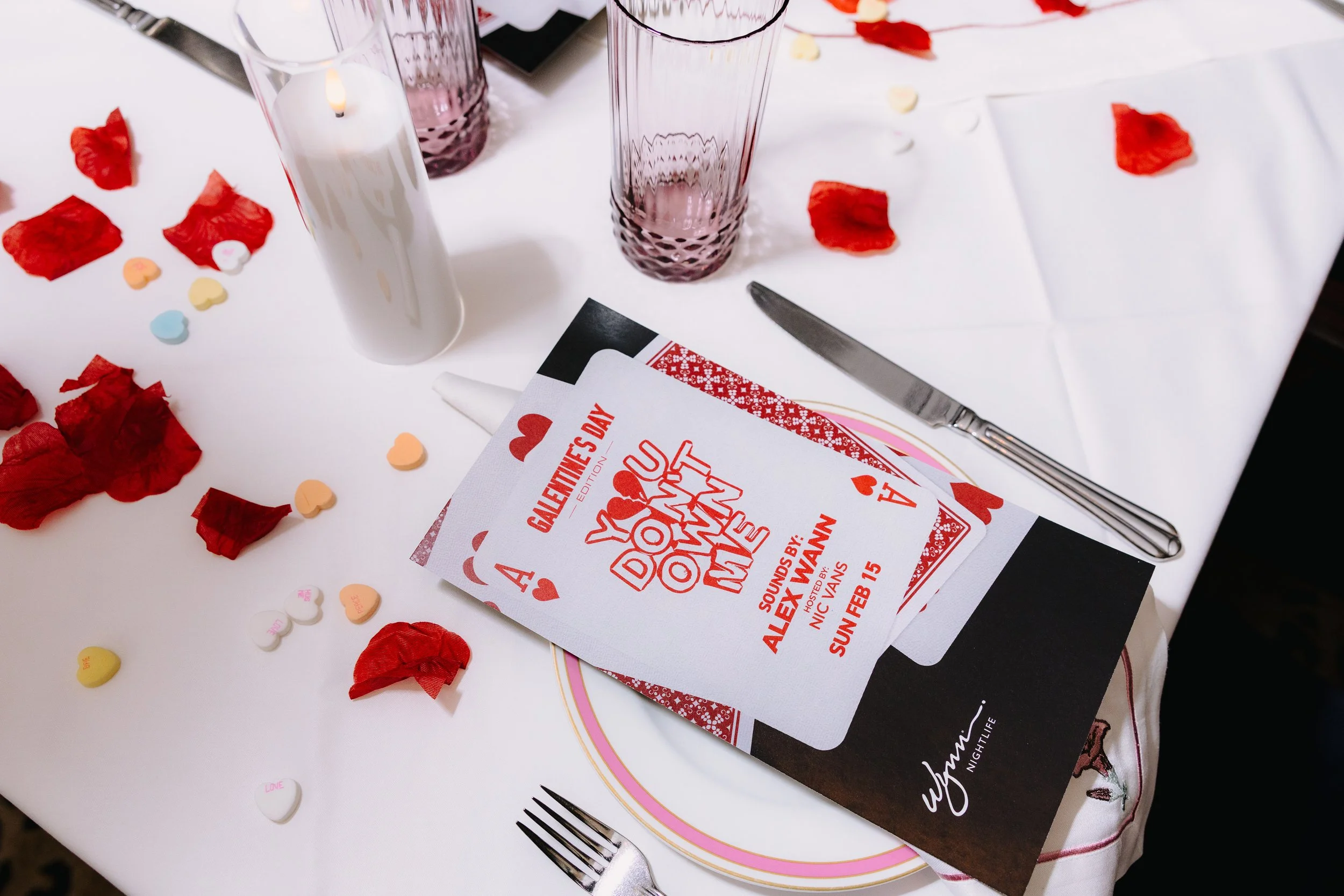 Delilah Dinner Drop at Wynn las Vegas.