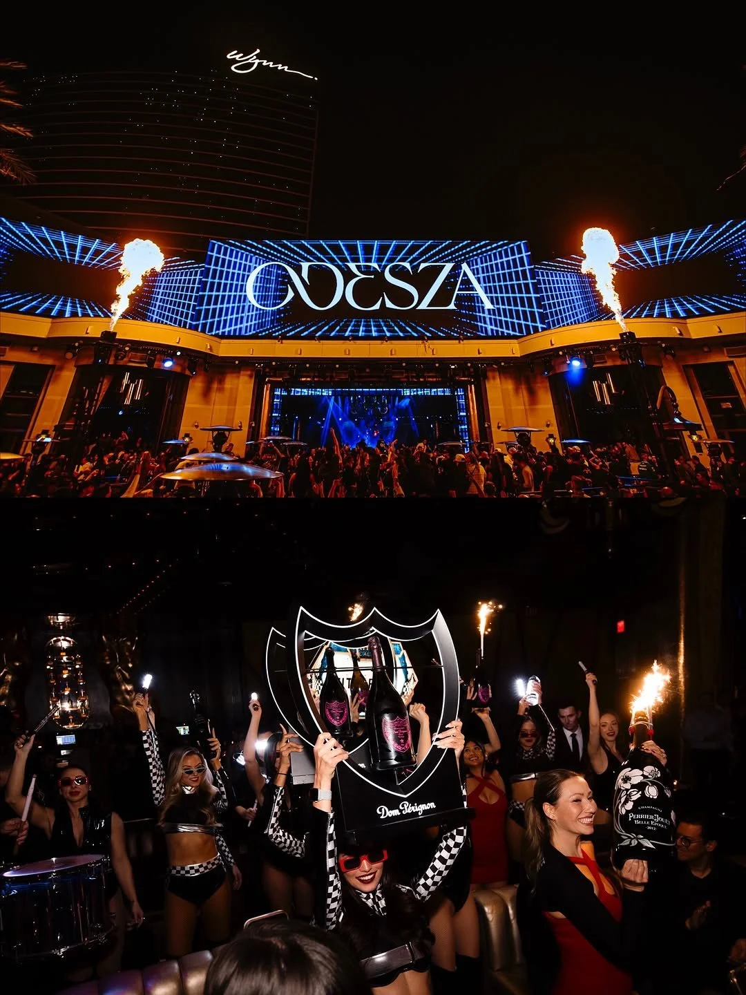 Odesza bottle club life XS Las vegas Wynn Race Weekend 2025