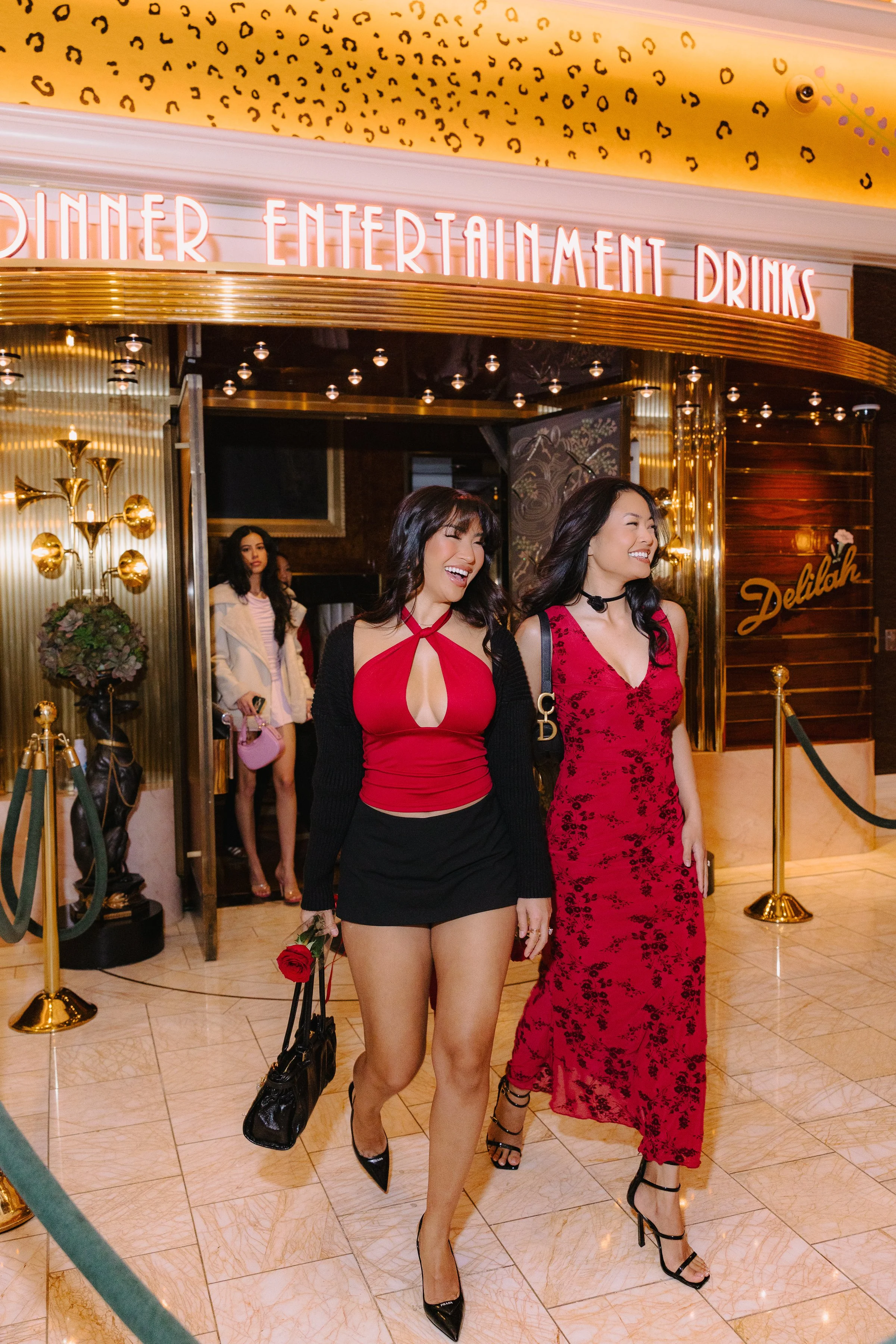 You Dont Own Me XS Las Vegas girls walking out of Delilah
