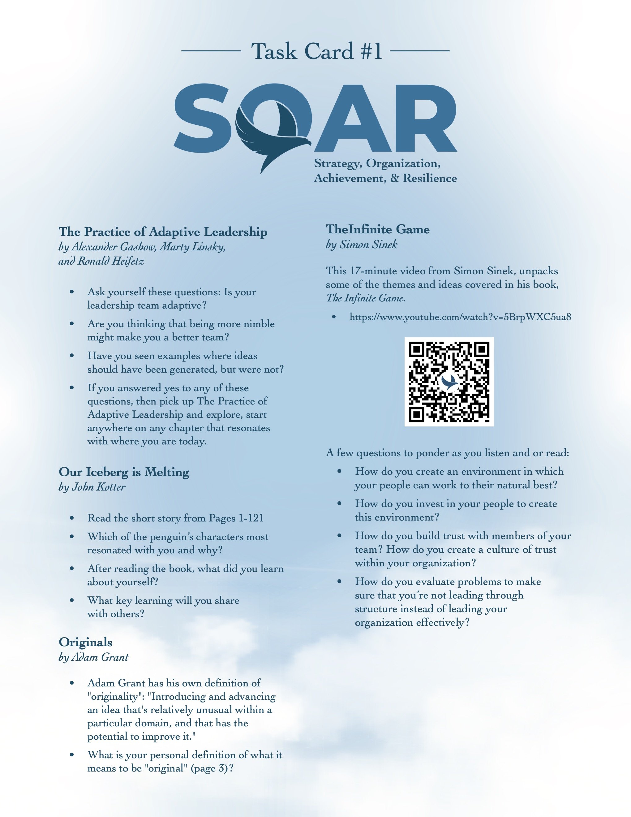 SOAR Task Card 1 2023-24