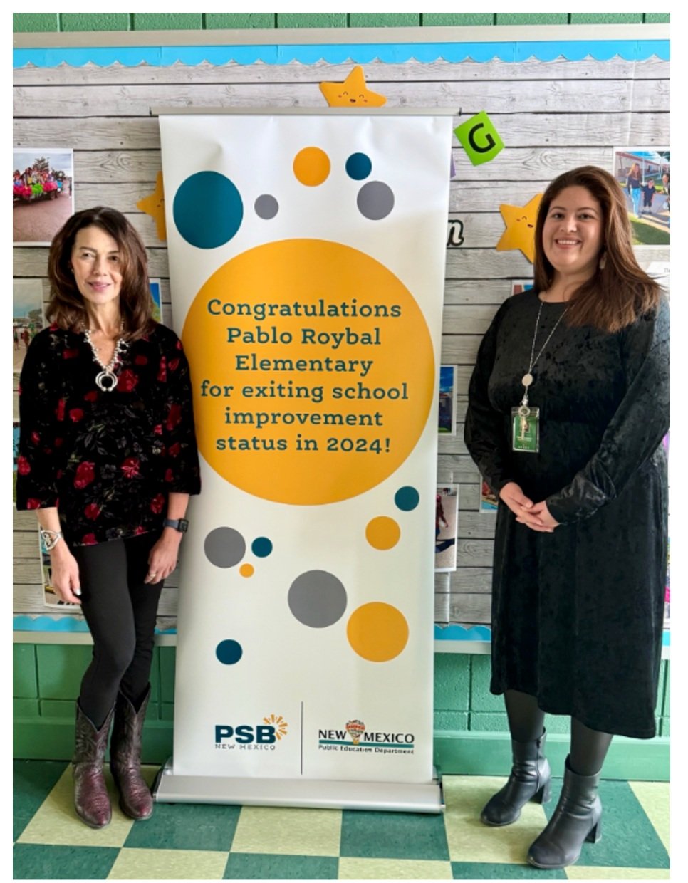 Pablo Roybal Elementary: Lynda Lujan-Trujillo, Principal; Elizabeth Pacheco, Assistant Principal