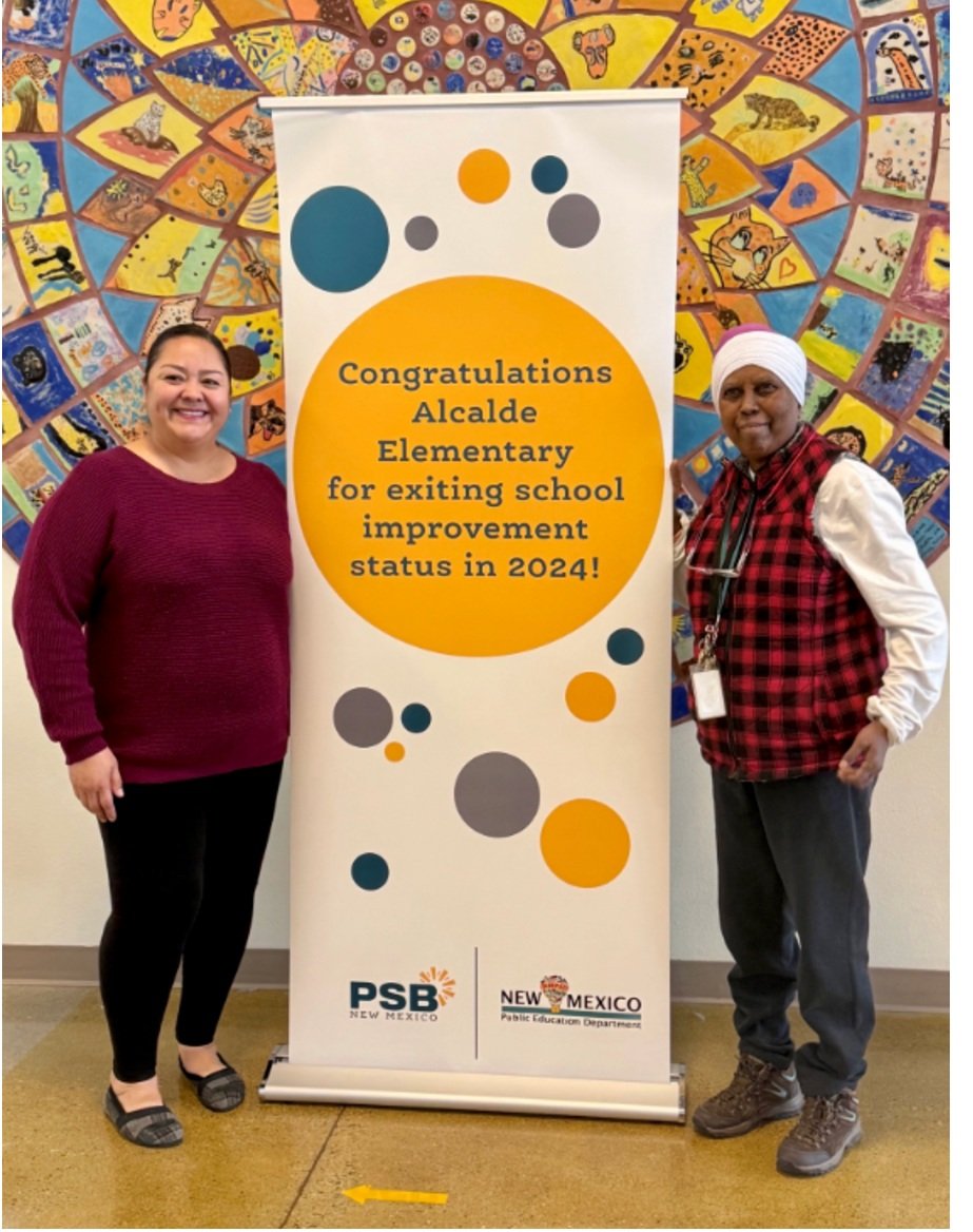 Alcalde Elementary: Michelle Martinez, Principal; Sahadri Khalsa, Special Education