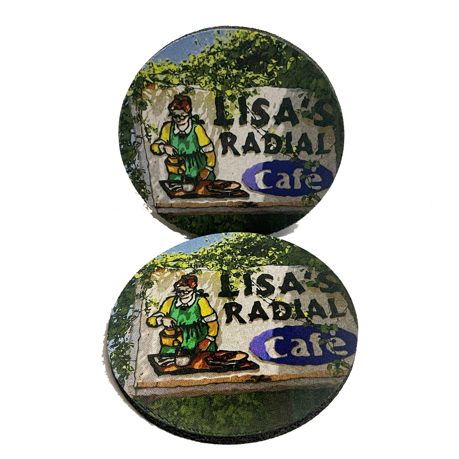 Lisa's Radial Cafe Coaster