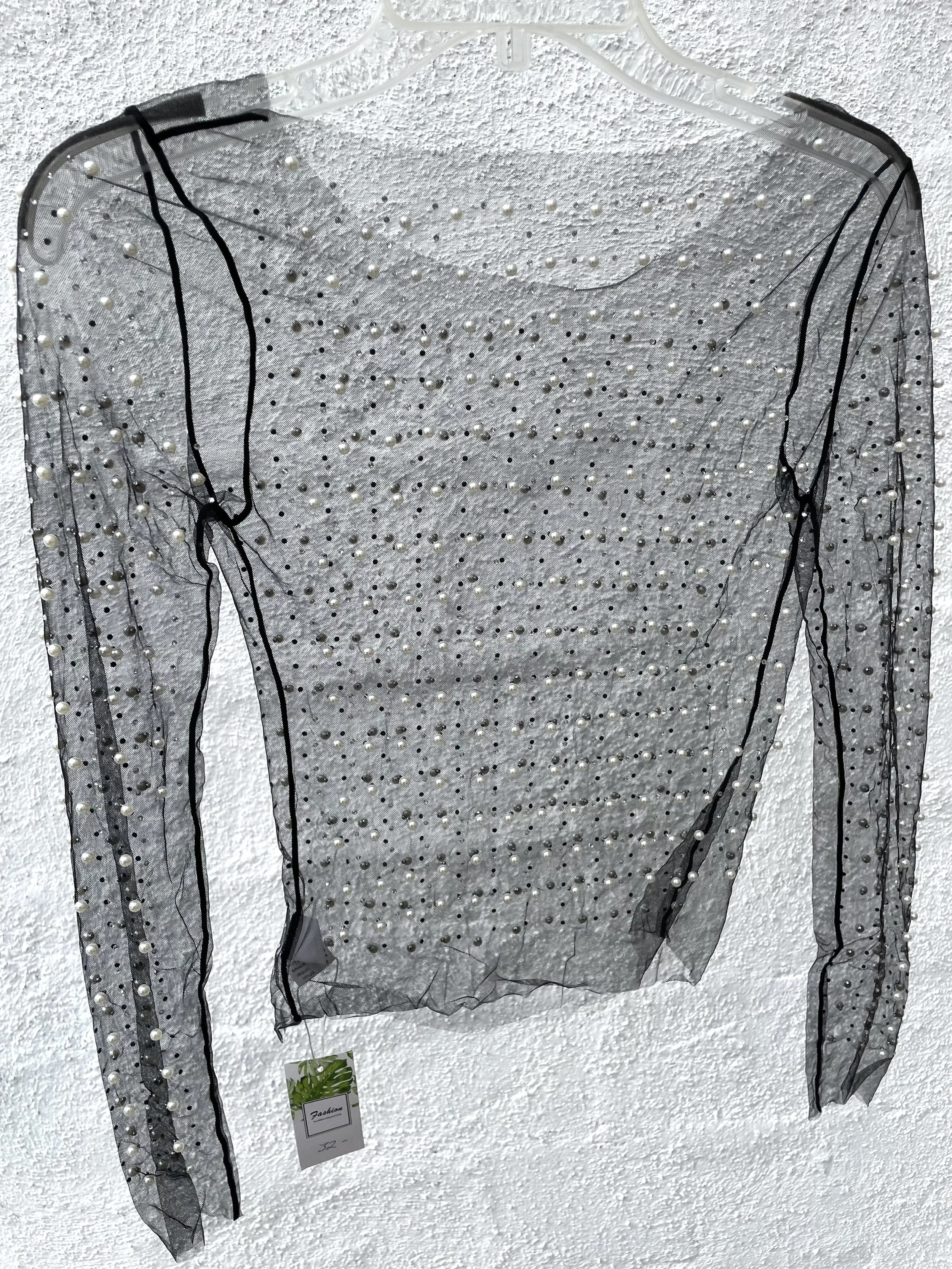 Mesh Pearl Undershirt