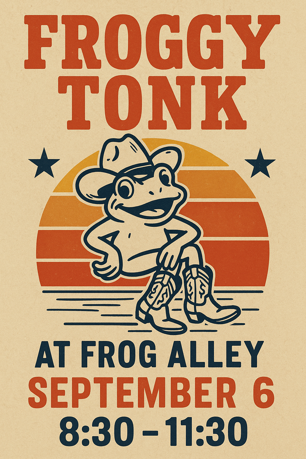 Froggy Tonk Late Night Line Dancing with DJ Mikey C and Upstate Line Dancing + Chuck Ayers