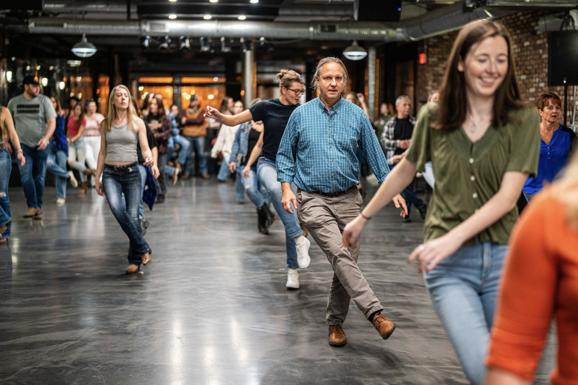 Line Dancing with Upstate Line Dancing and Dan Sherwin