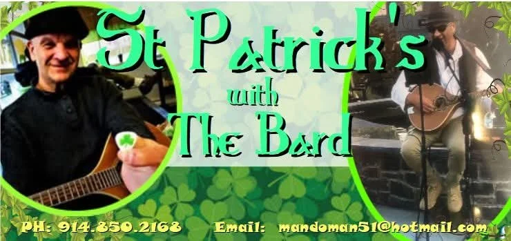 Pre St. Patrick's Day with The Bard