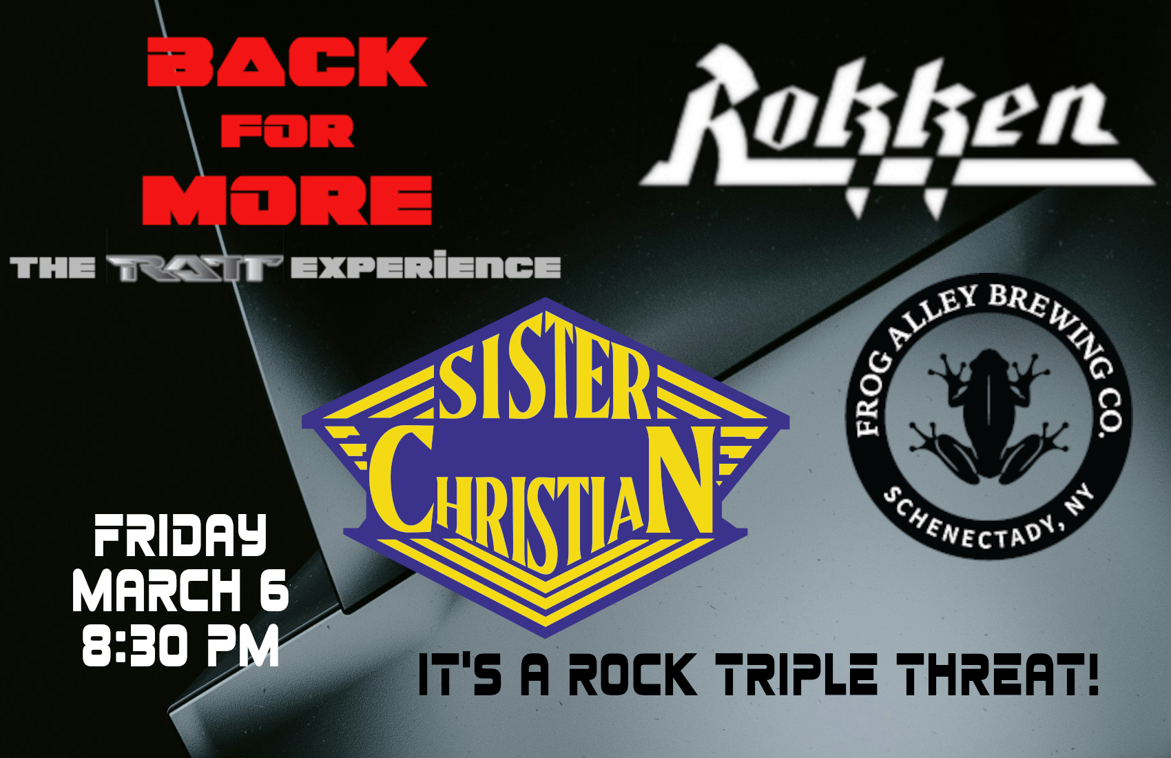 Rock Triple Threat with The 2096 Trio