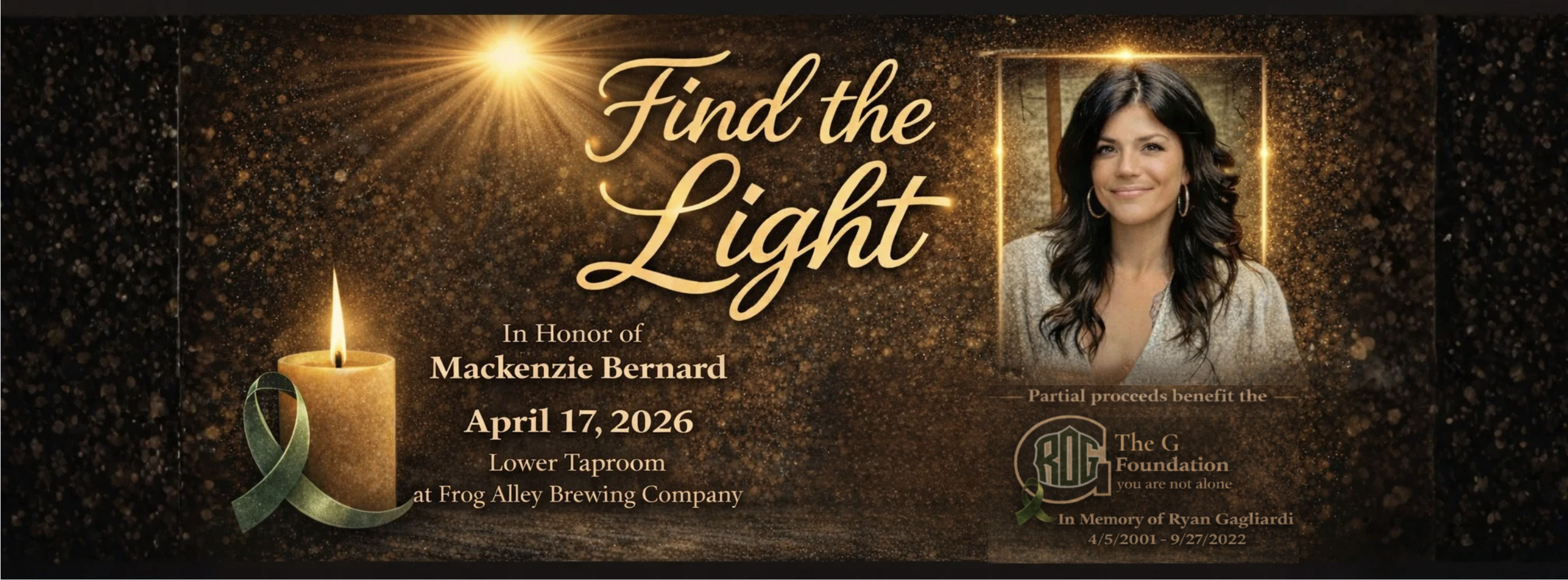 Find the Light Fundraiser in Honor of Mackenzie Bernard and The G Foundation