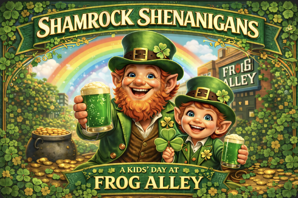 Shamrock Shenanigans: Family day! 