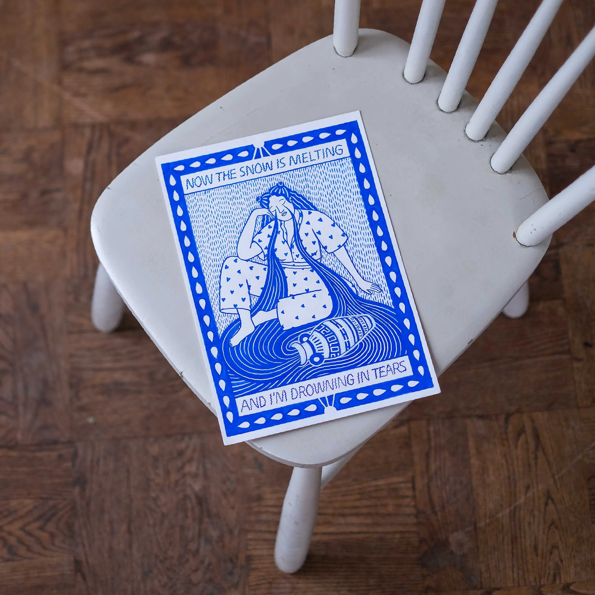 MELTDOWN  (ORIGINAL DRAWING)