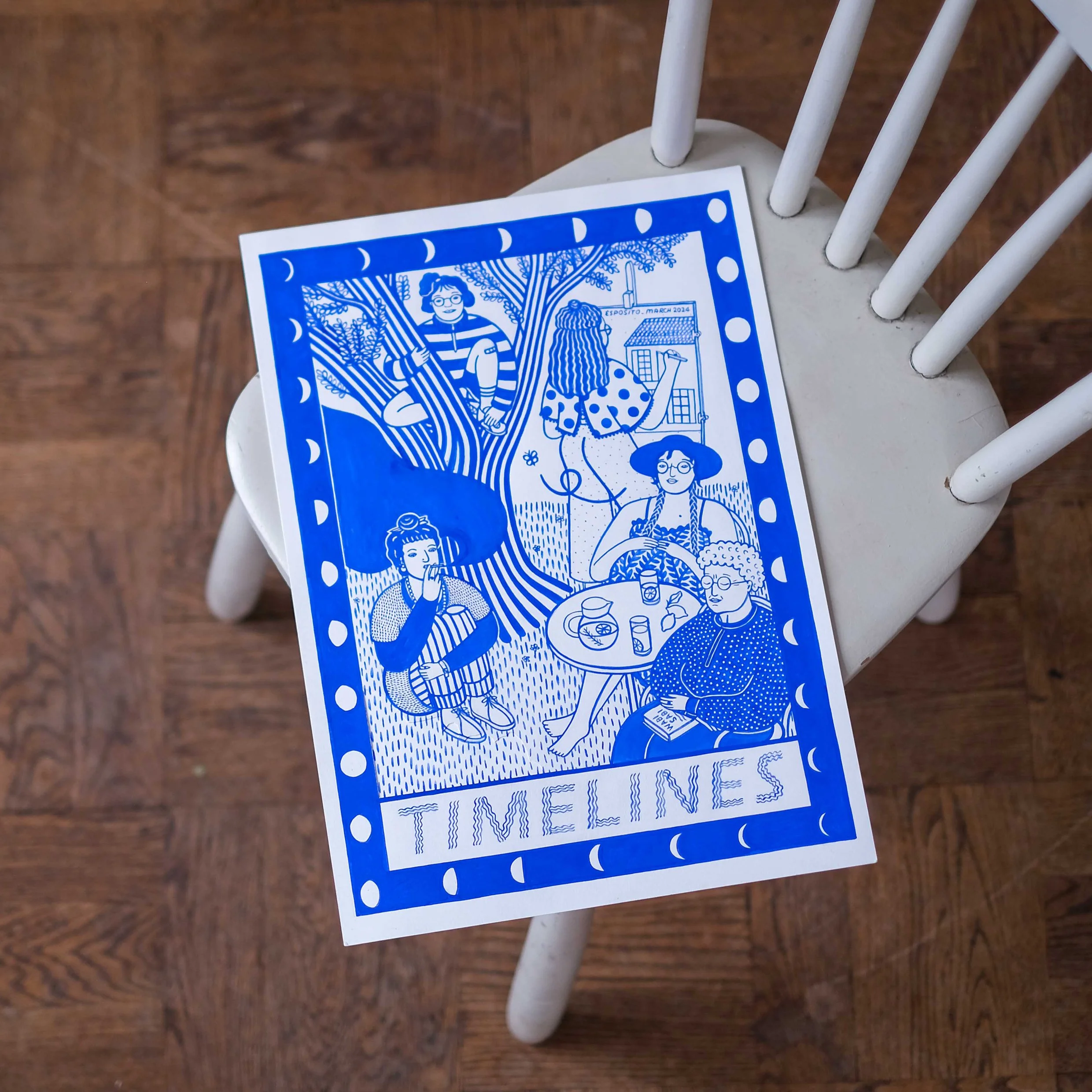 TIMELINES  (ORIGINAL DRAWING)