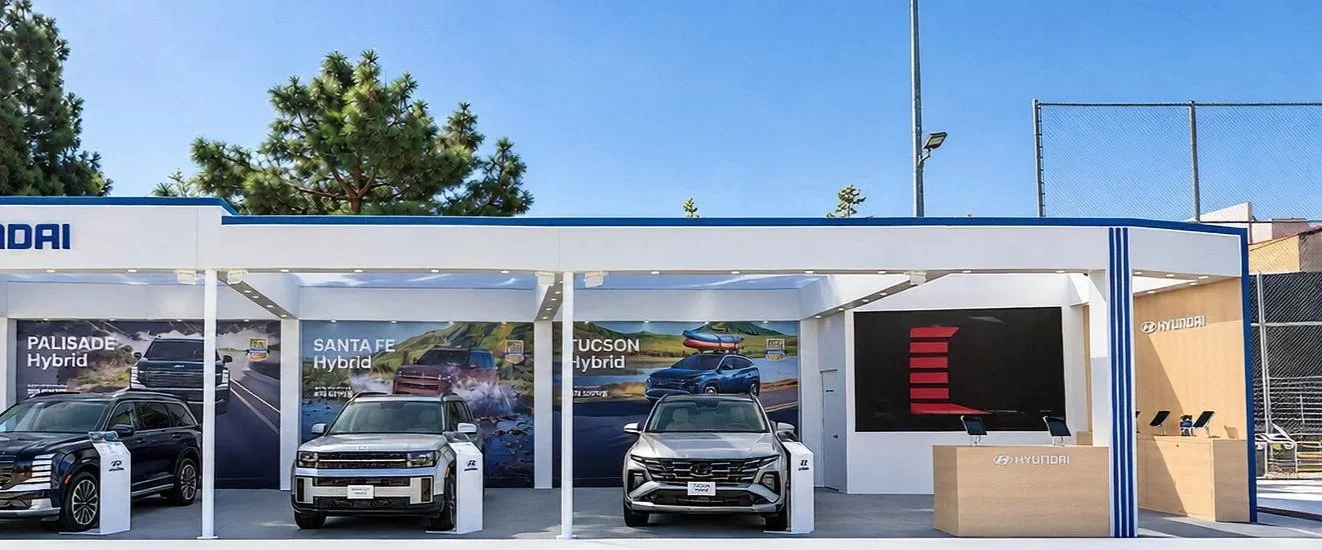 2026.10 Hyundai Hybrid SUV Lineup at 53th LA Korean Festival, LED Set Up, California