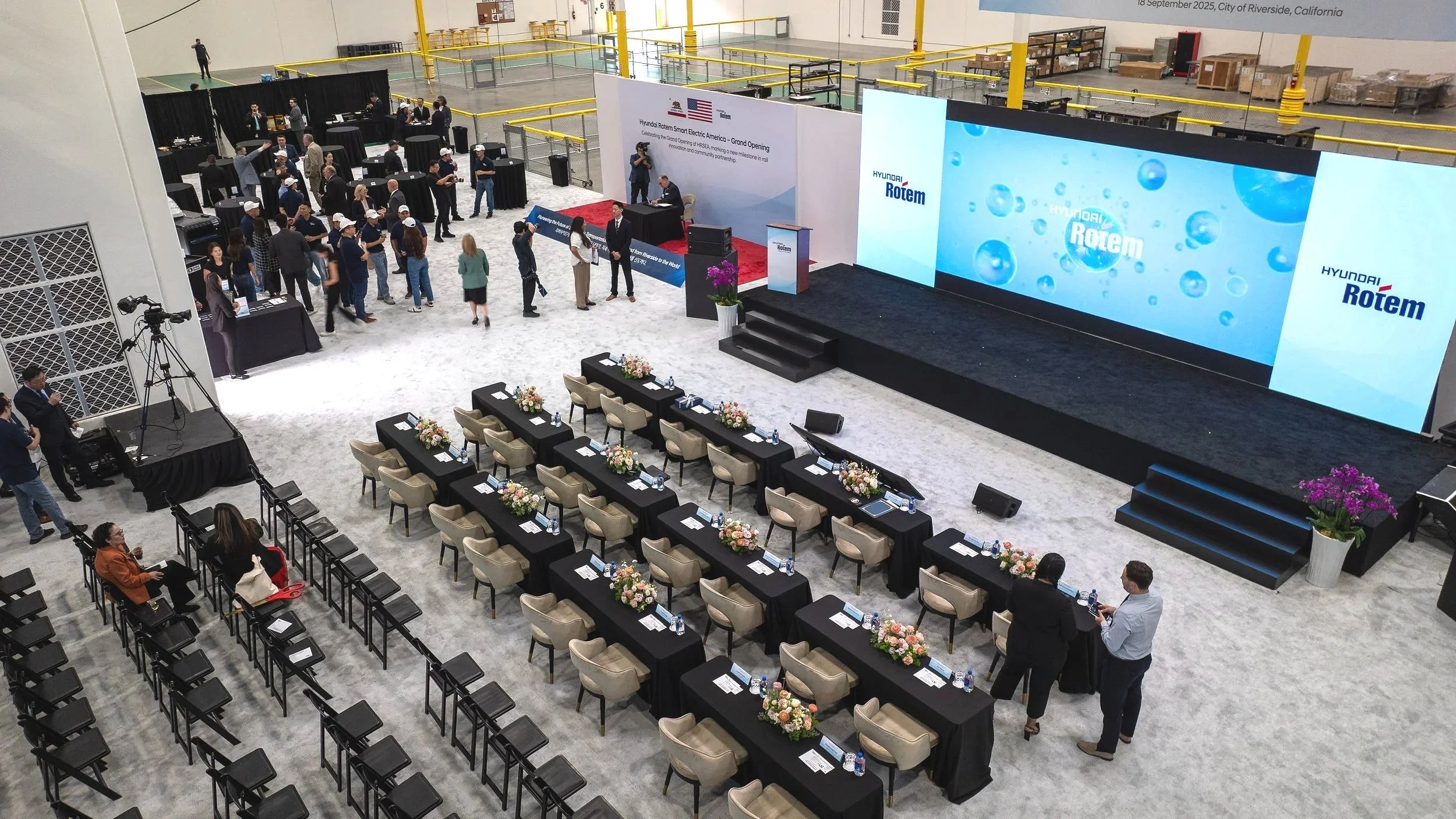 2025.09 Hyundai Rotem Grand Opening, Full Production (Camera, LED, Stage)