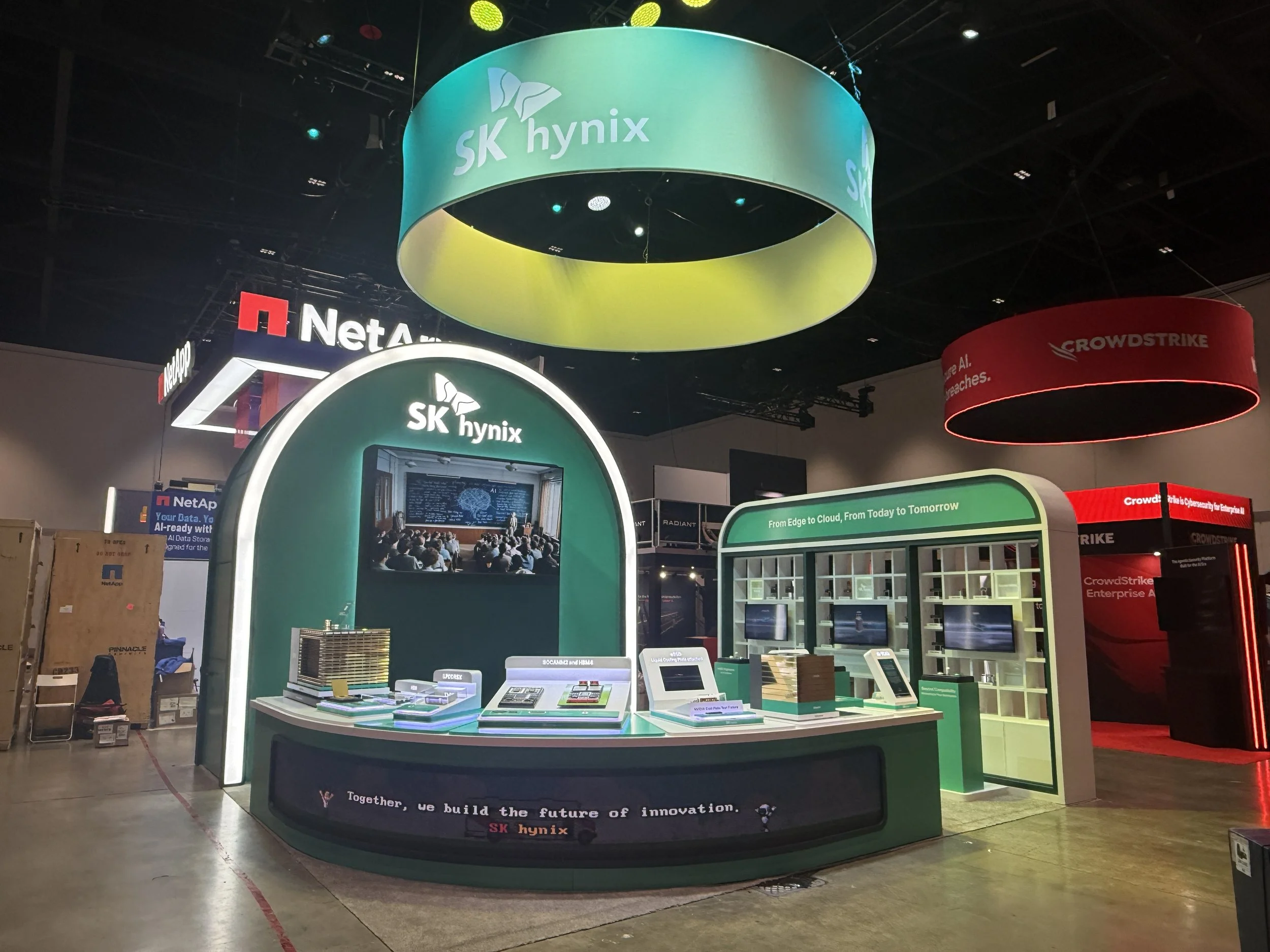 2026.03 SK Hynix, LED Set Up at NVIDIA GTC 2026, San Jose