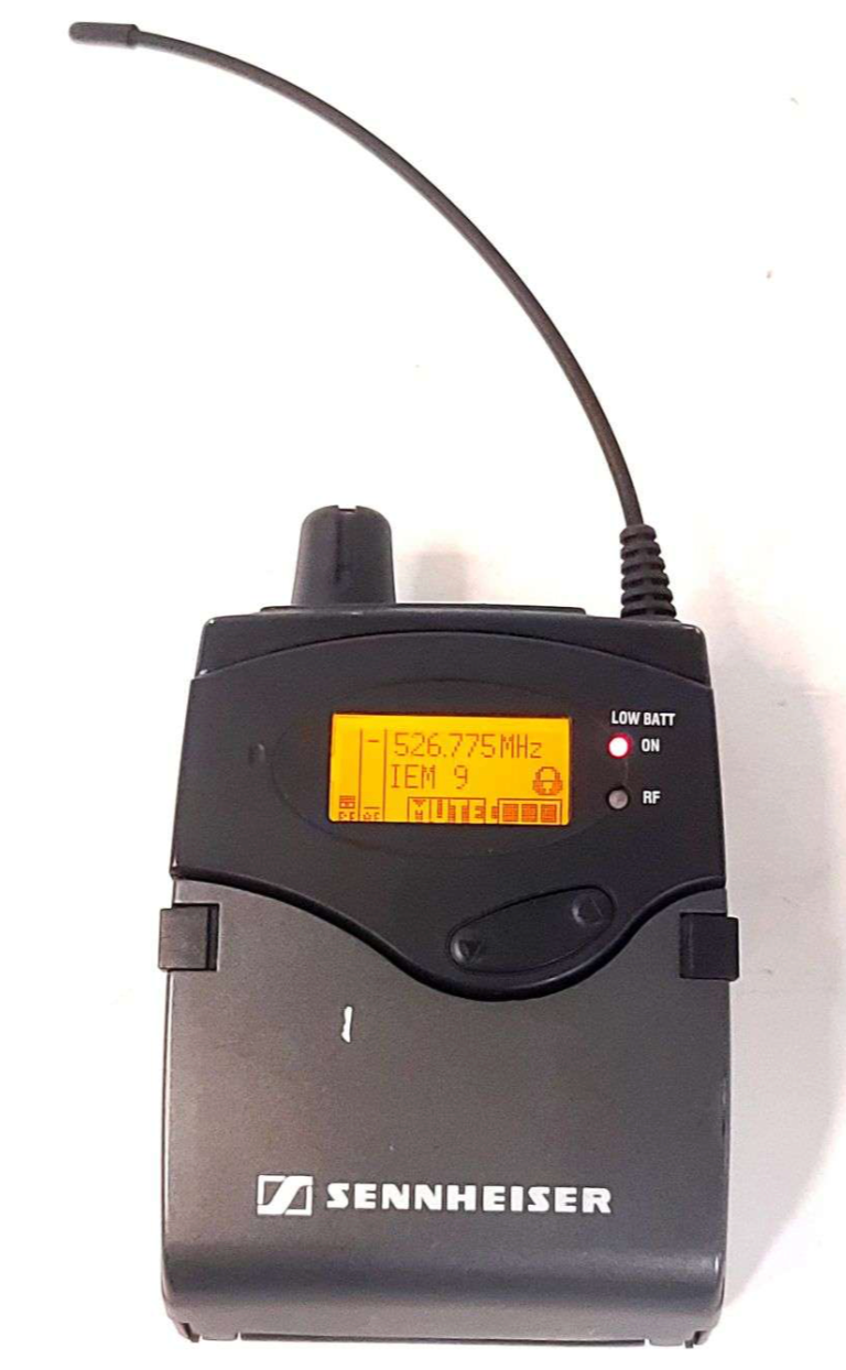 7ea) Sennheiser EK 2000 Aw IEM (In Ear Monitoring) Beltpack 516