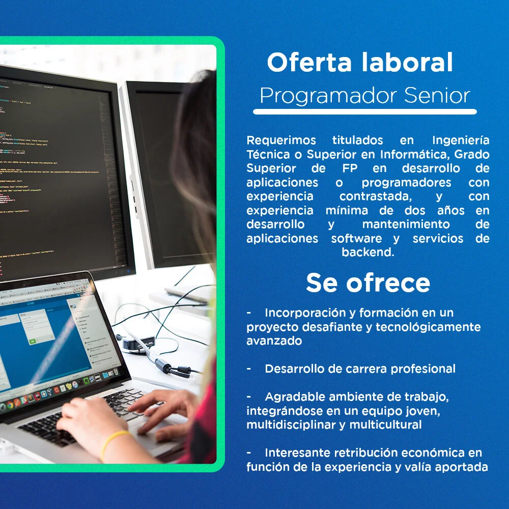 Oferta Laboral en Programación y Soporte