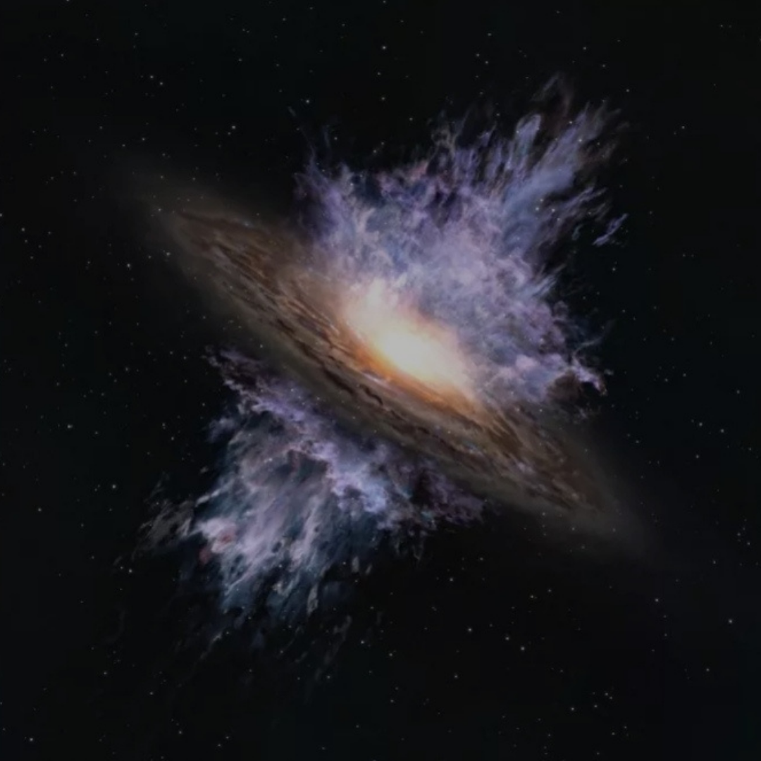 Récord: los científicos detectan a primera ‘ tormenta ‘ conocida de agujeros negros supermasivos.  