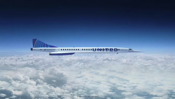 United Airlines quiere que los aviones de Boom Supersonic lleven pasajeros más rápido que la velocidad del sonido 