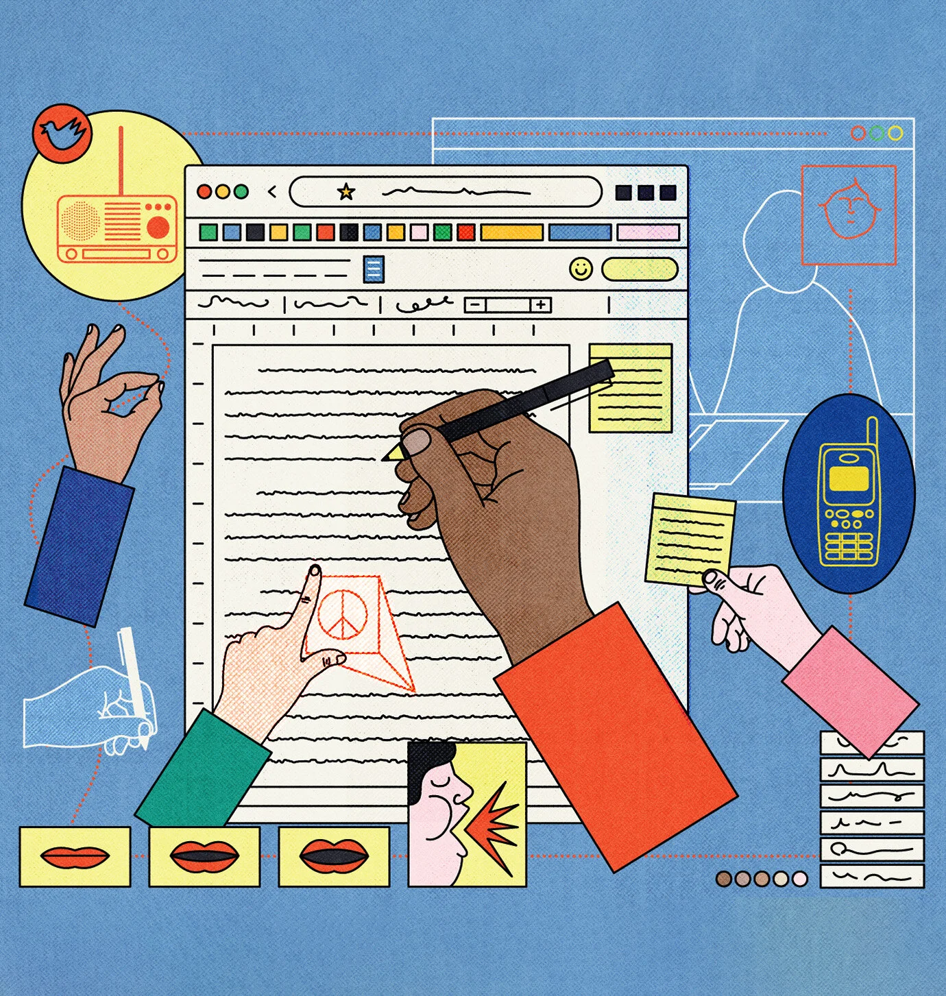 Redes sociales y firmas 'online': las armas políticas de la Generación Z