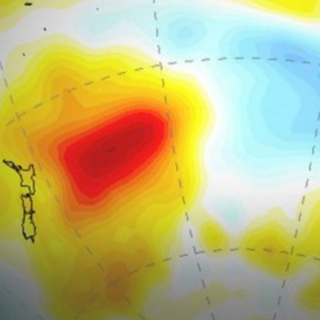 Blob: la preocupante masa de agua caliente cerca de Nueva Zelanda que está contribuyendo a la mega sequía en Chile y Argentina