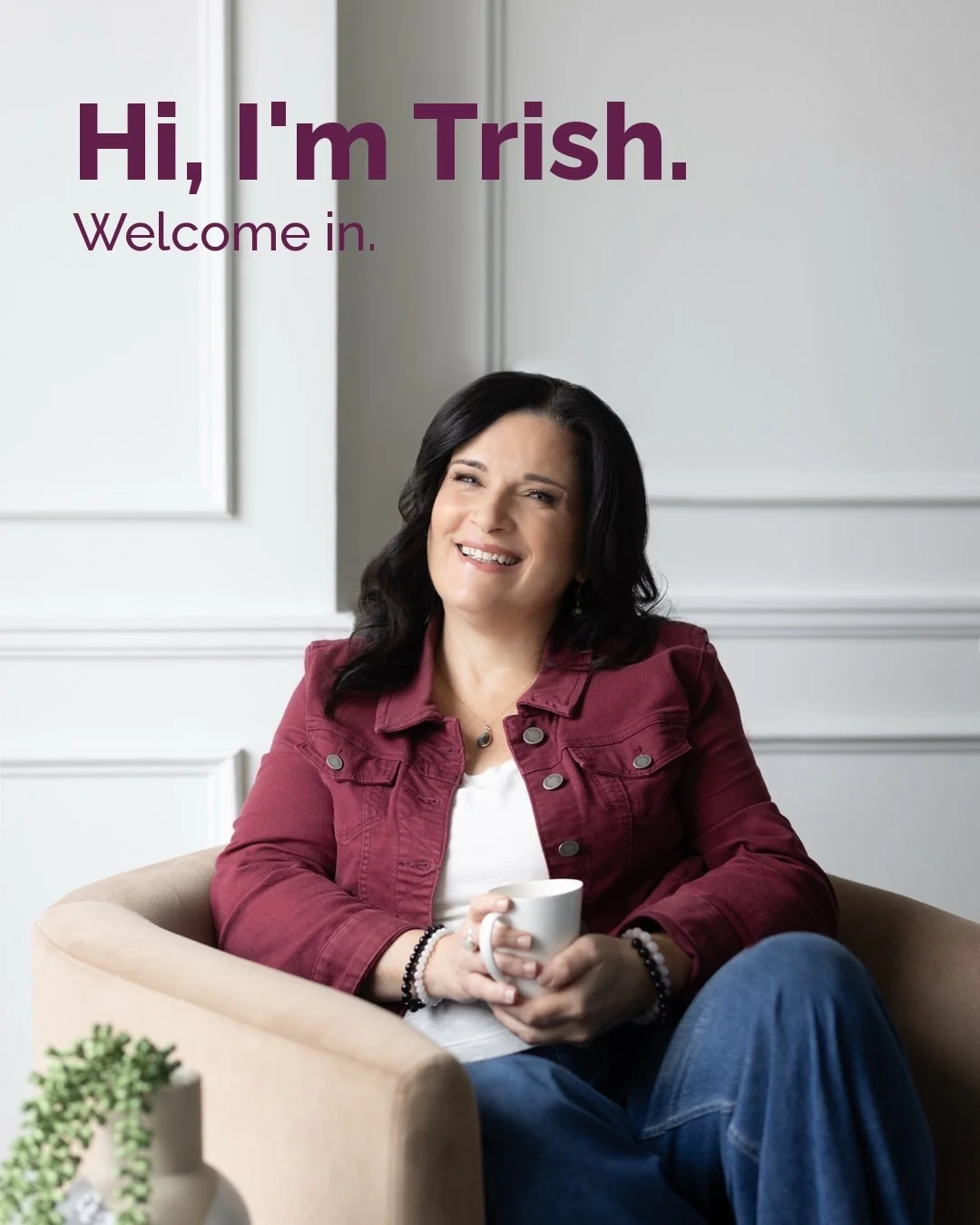 ⁣
Hi, I&rsquo;m Trish. Welcome to everyone who just found me.⁣
⁣
For years, I was the one who held it all together. Mom, wife, the person everyone counted on. Then a medical emergency stopped me in my tracks. It pushed me to commit to helping others 