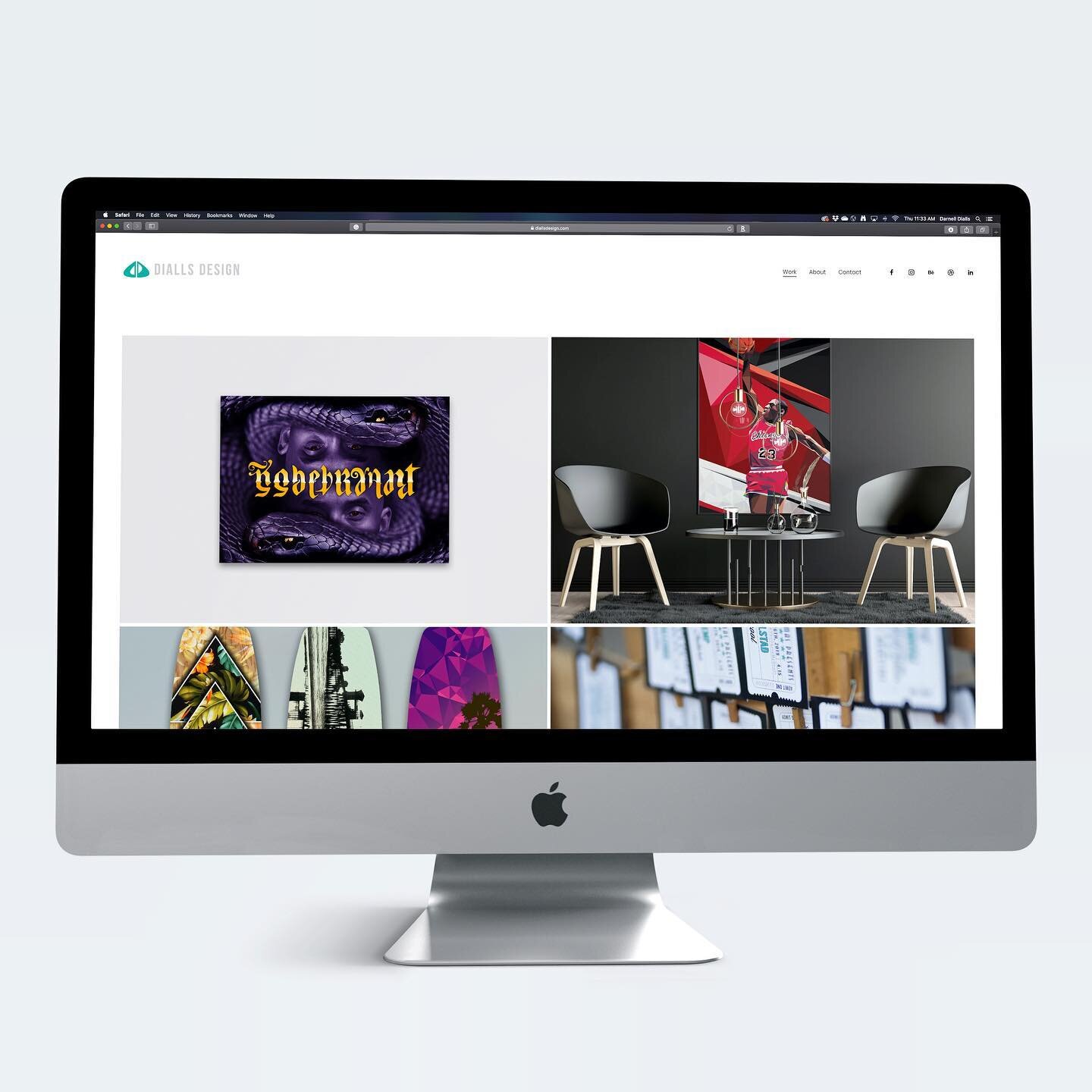 ✨That new new!✨diallsdesign.com is updated and live. Go check it out. 🙏🏾

#diallsdesign #graphicdesigner #illustration #photoshop #goodwork #logodesign #branding #designwebsite #creative #shareyourart #behance #vectorart #printdesign #sportsart #le