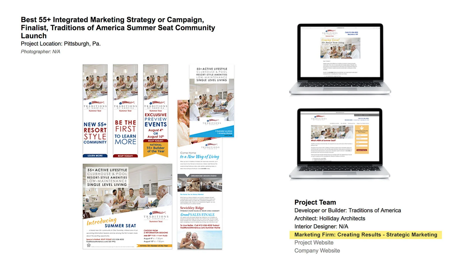 Award-winning ad campaign