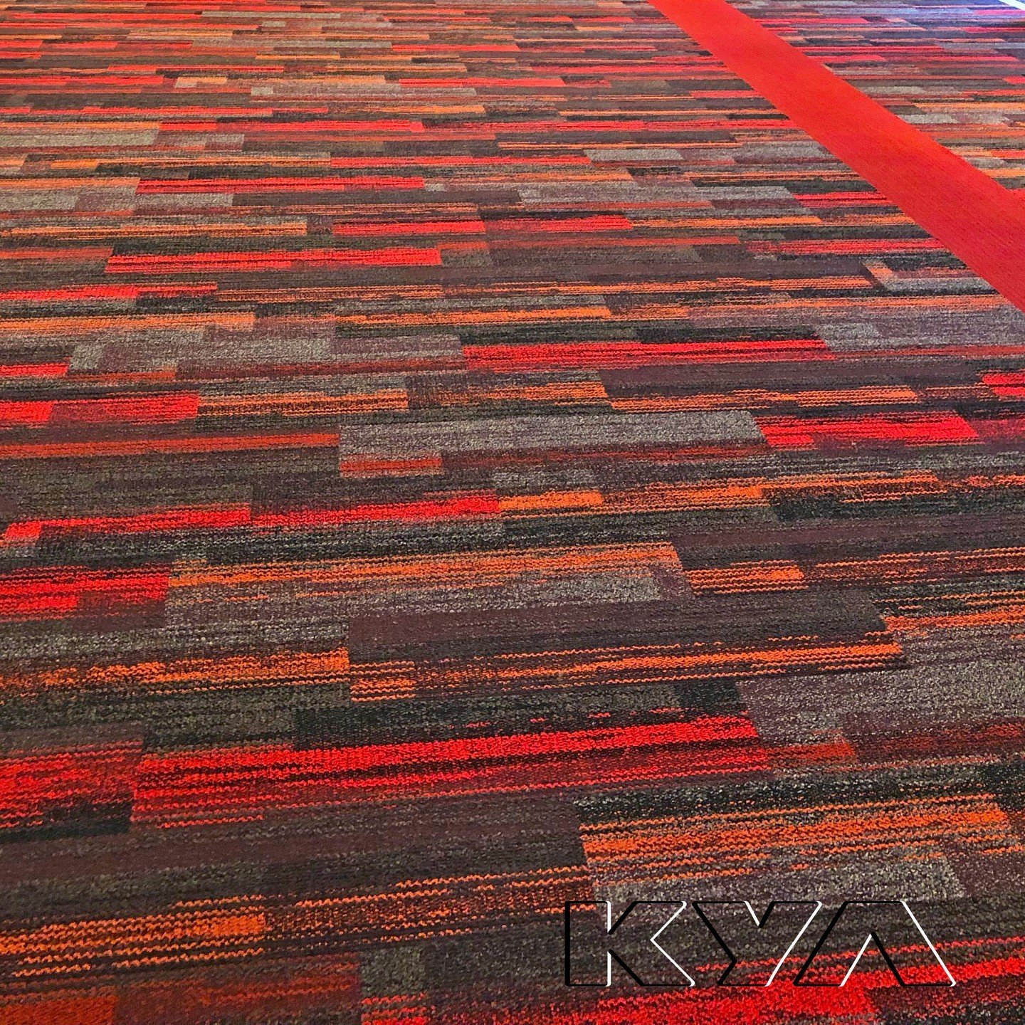 Diablo Valley College needed to redo the carpet in its performing arts center. The new carpet helped keep the lobby quiet and peaceful when classes and other events were happening in all the rooms. What other benefits of carpet do you like? #carpet #